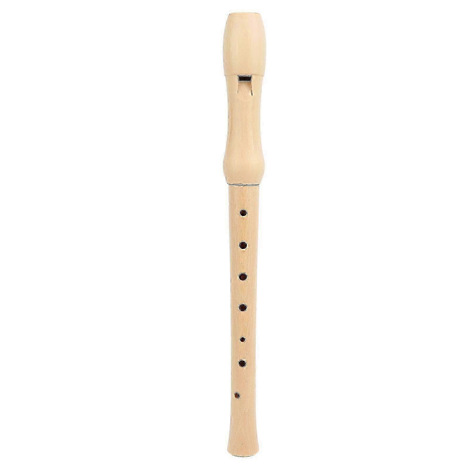 German Style 8 Holes C Key Soprano Recorder in Maple Wood for Children Beginners