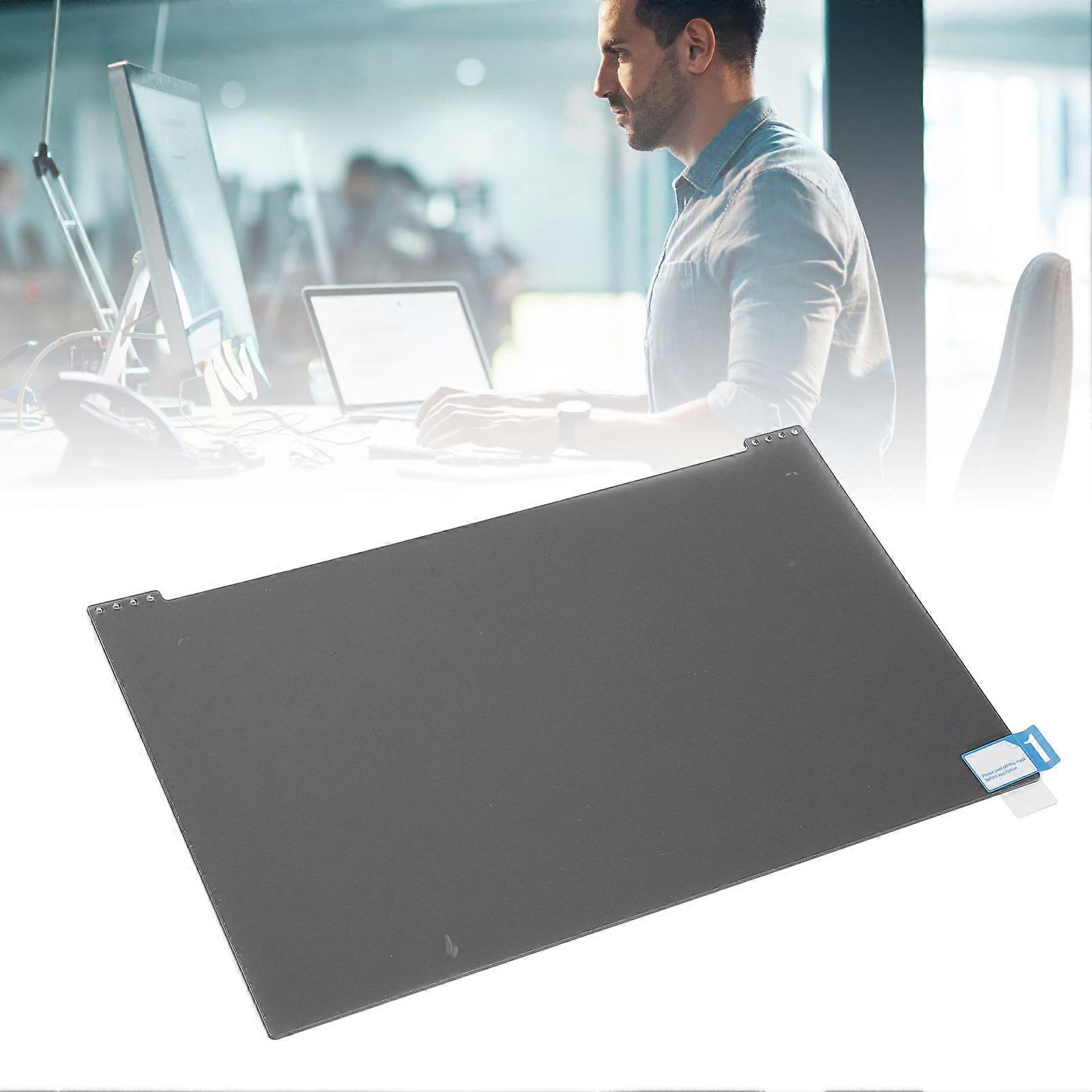 Hanging Screen Protector for 15.6 Inch Desktop Computer Prevent Scratch Blue Light Blocking Screen Filter Acrylic Panel 