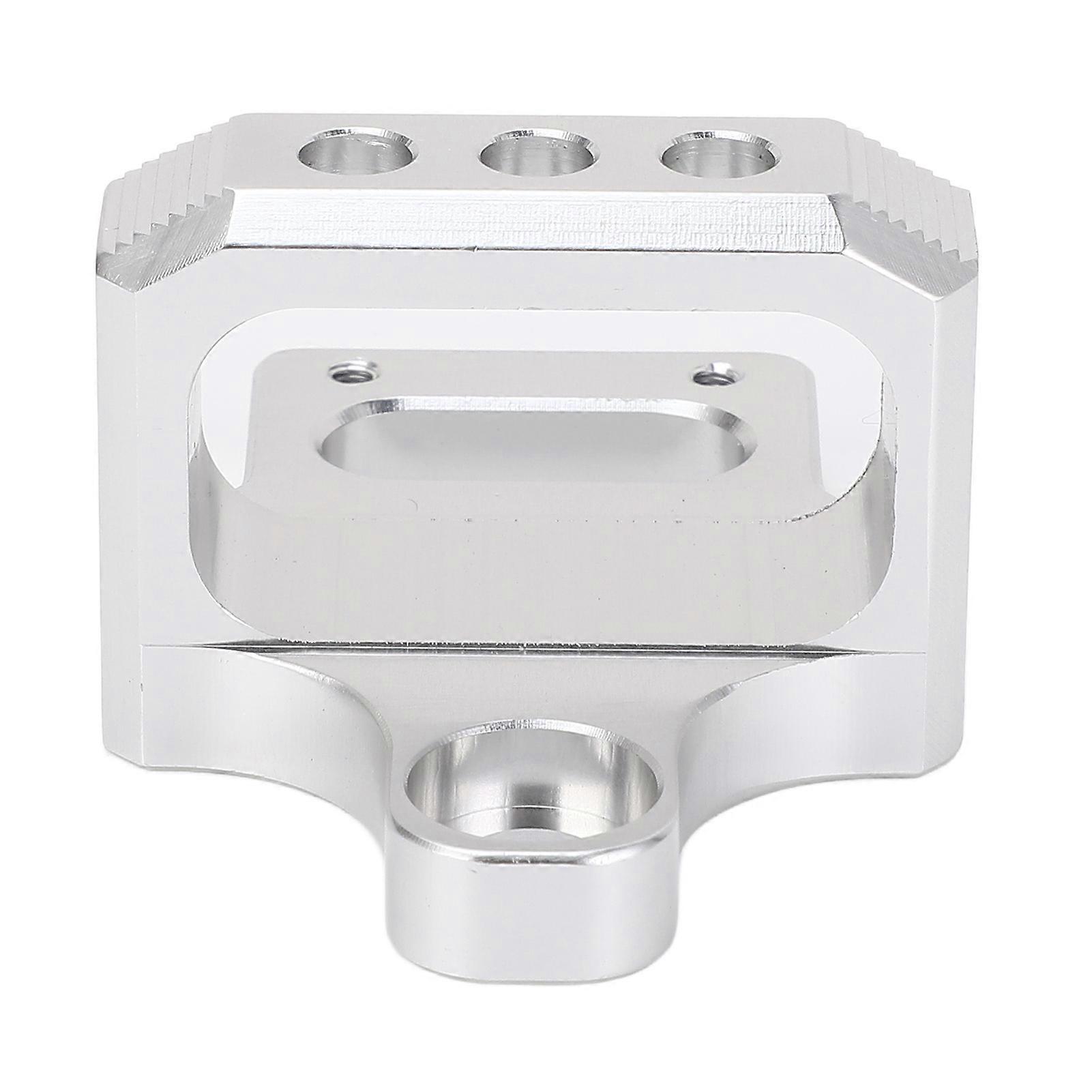 Boost Controller Solenoid Valve Mount Bracket Aluminium Alloy 3 Port for MAC Boost Controller Solenoid Valve Silver 
