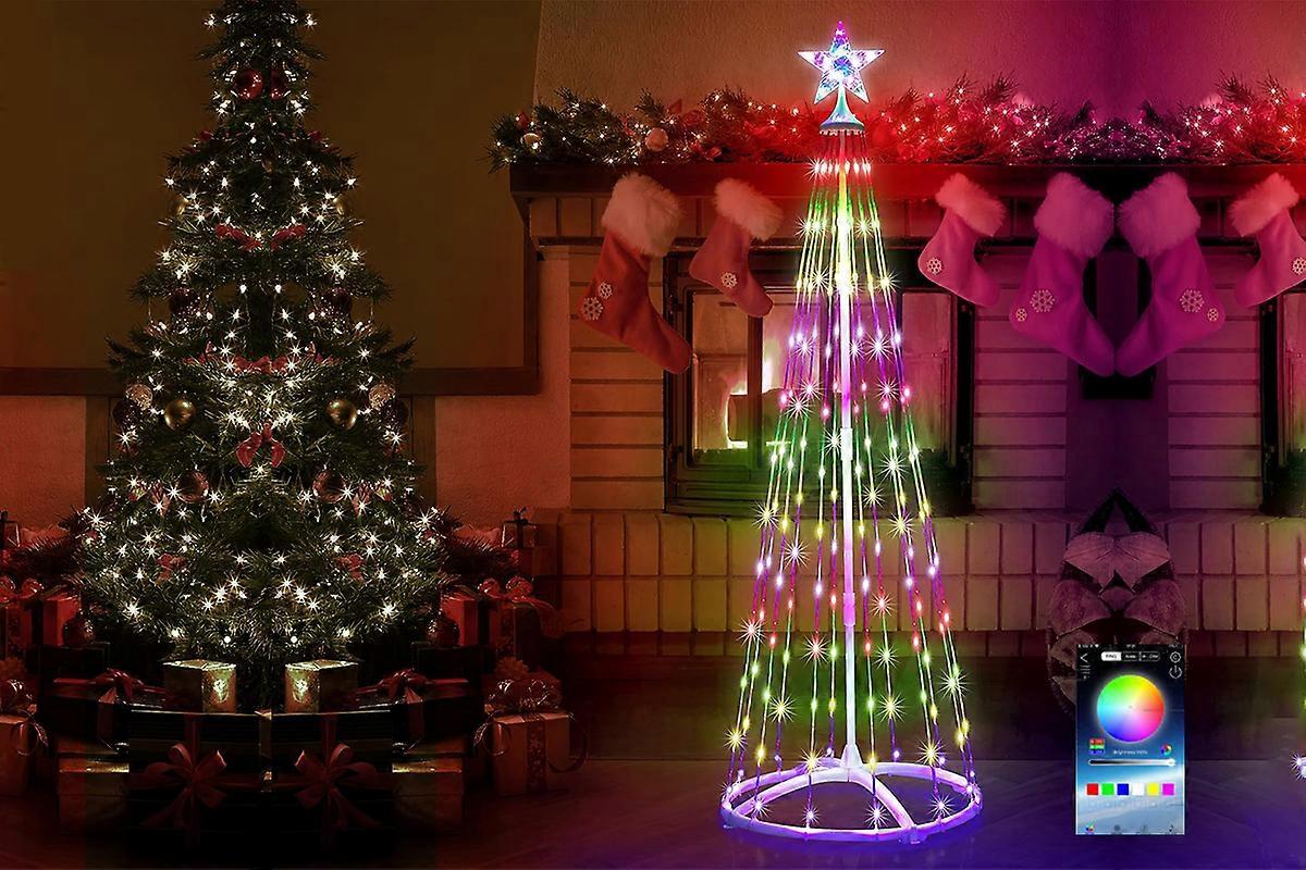 1.8M APP Bluetooth Symphony Controller Multicolor Christmas Tree