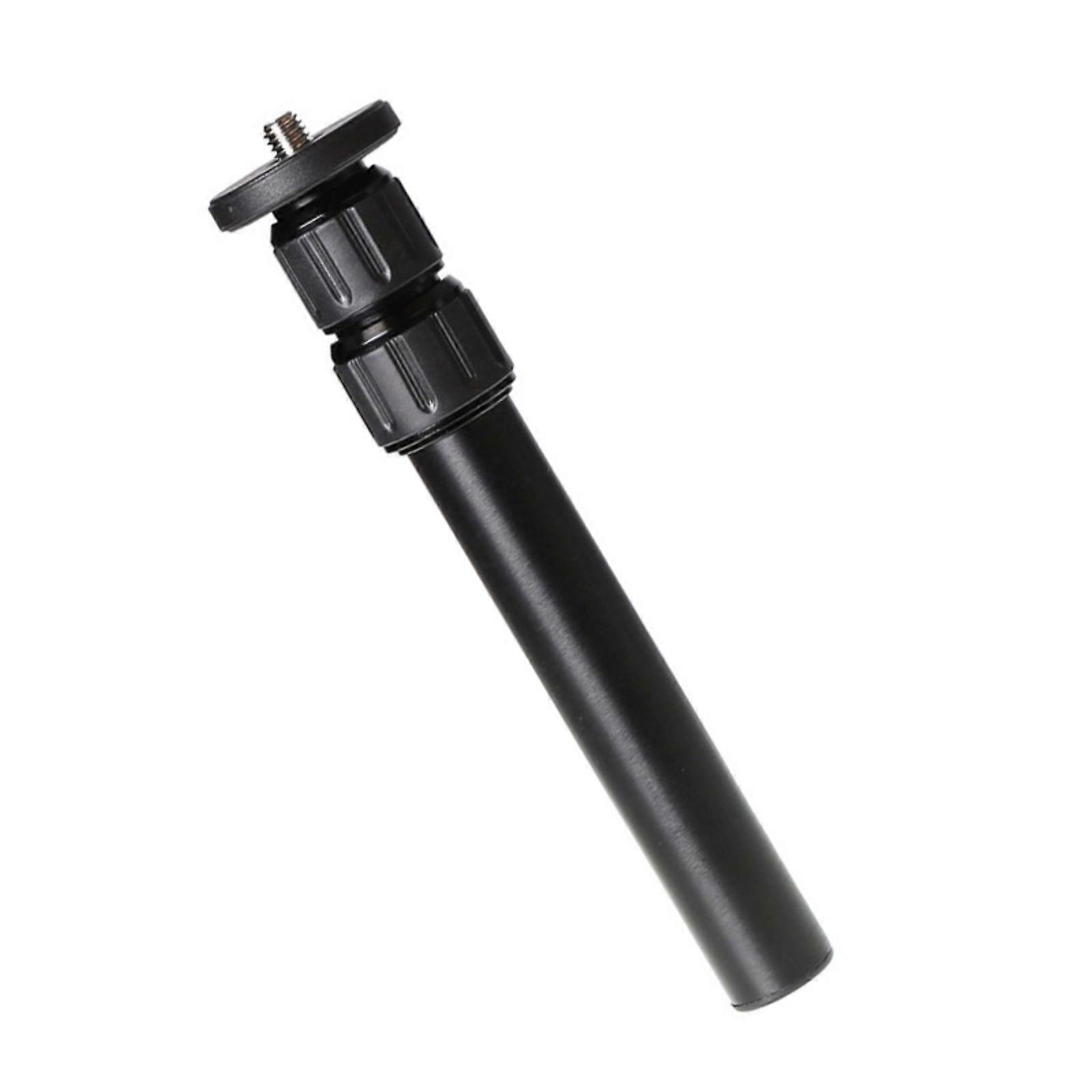 Telescoping Aluminum Center Column With 3 Adjustable Sections For Camera Mounts 1/4" 3/8" Compatibility Multicolor