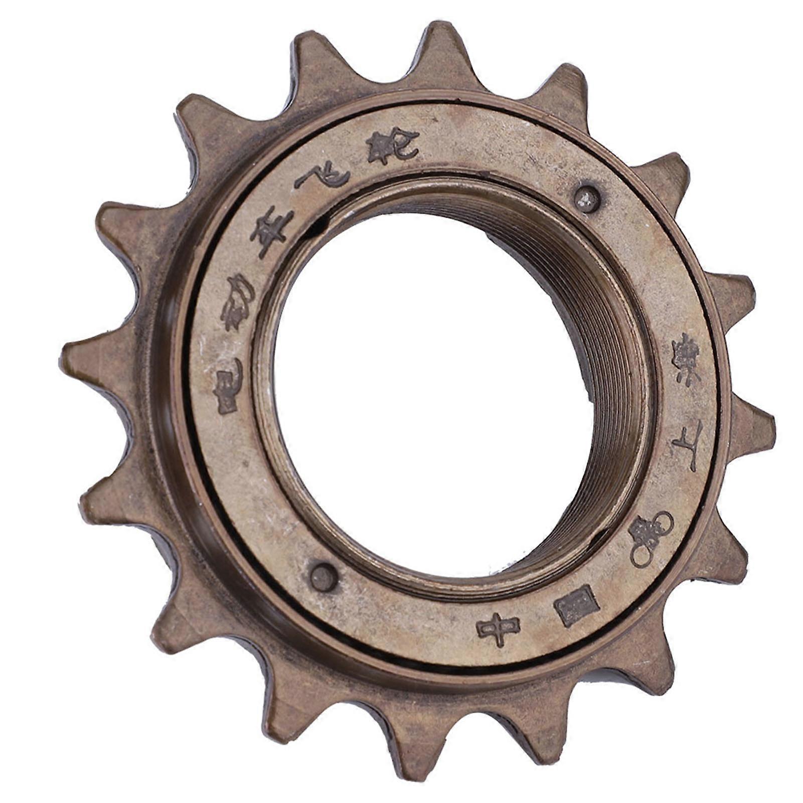 16 Teeth Bike Freewheel Cassette Sprocket One speed 16T Bicycle Replacement Accessory