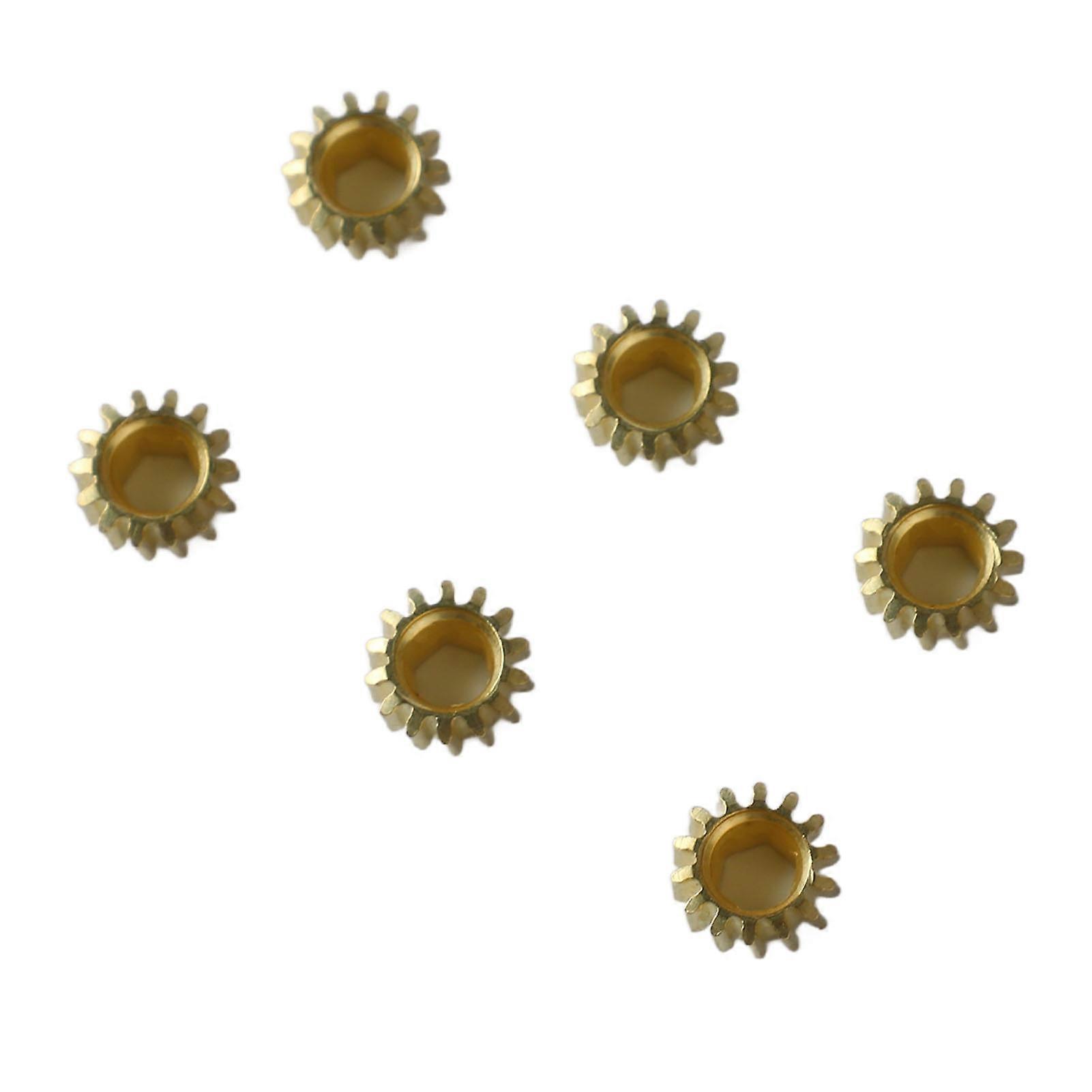 6Pcs Guitar Gear Metal Hex Hole Guitar String Tuning Peg Tuner Machine Head Gear Part Accessory