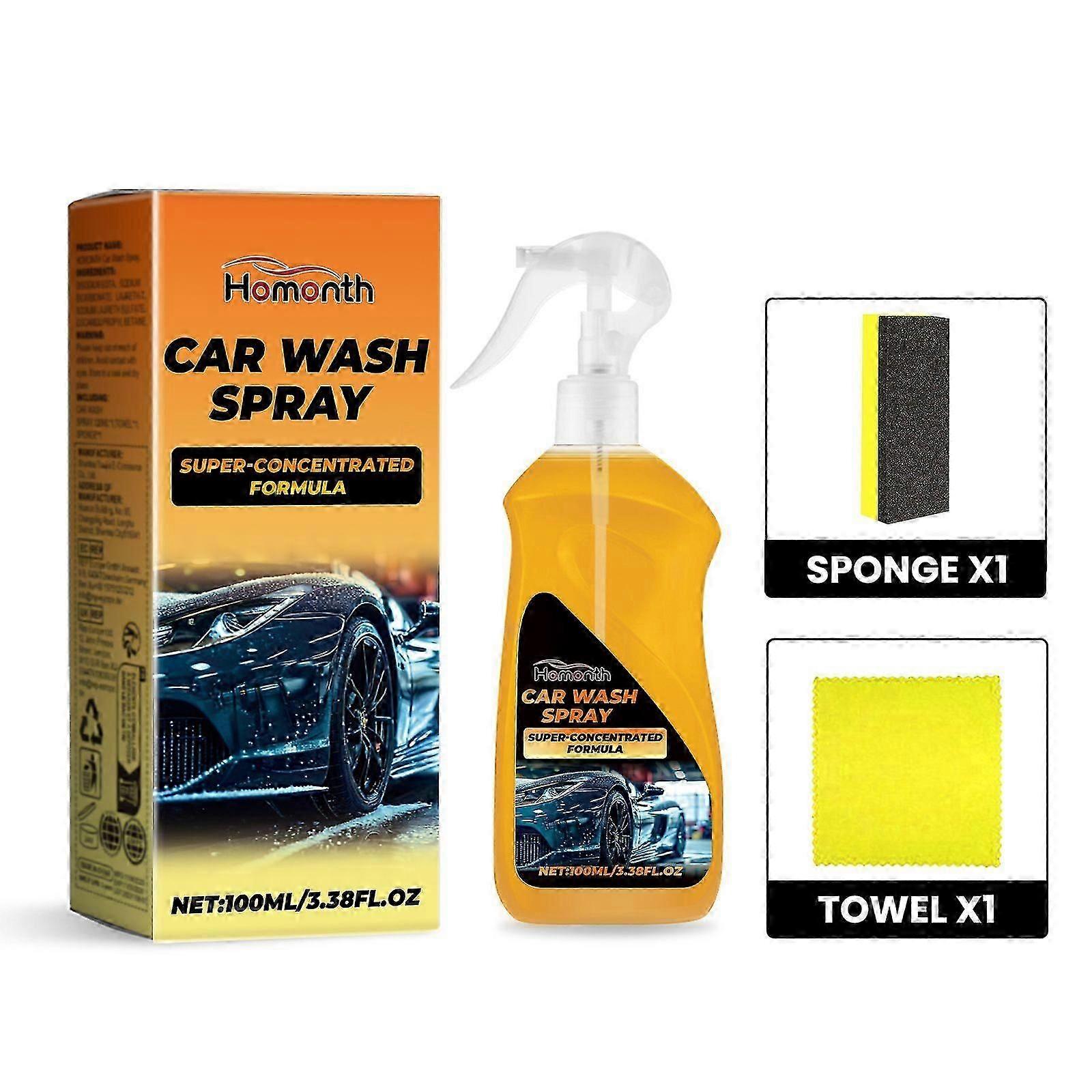 Powerful Car Wash Liquid - Deep Clean for Paint, Tires