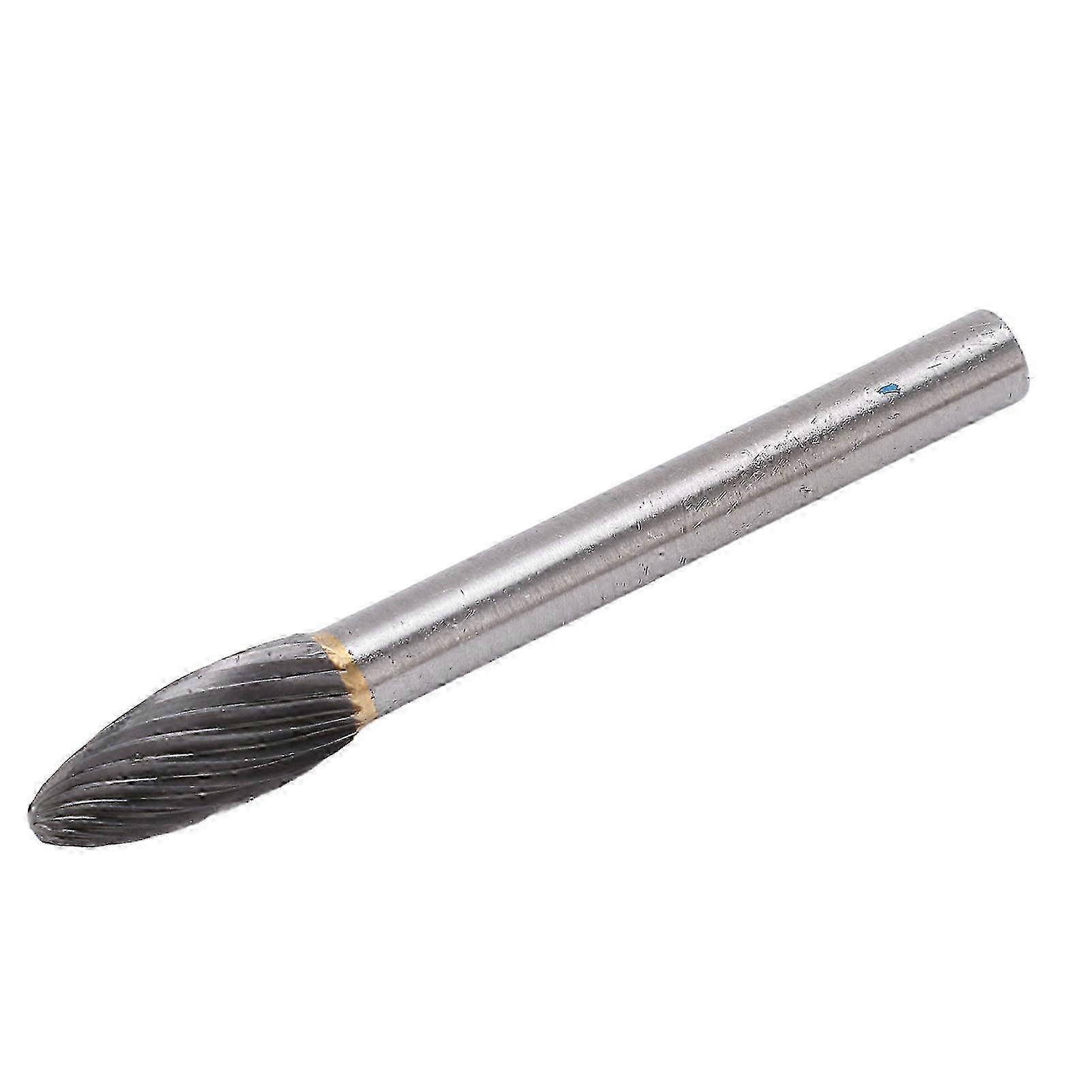 Carbide Rotary File Single Cut Burr Drill Bits Tool for Aviation, Automotive & Ship Surface Polishing