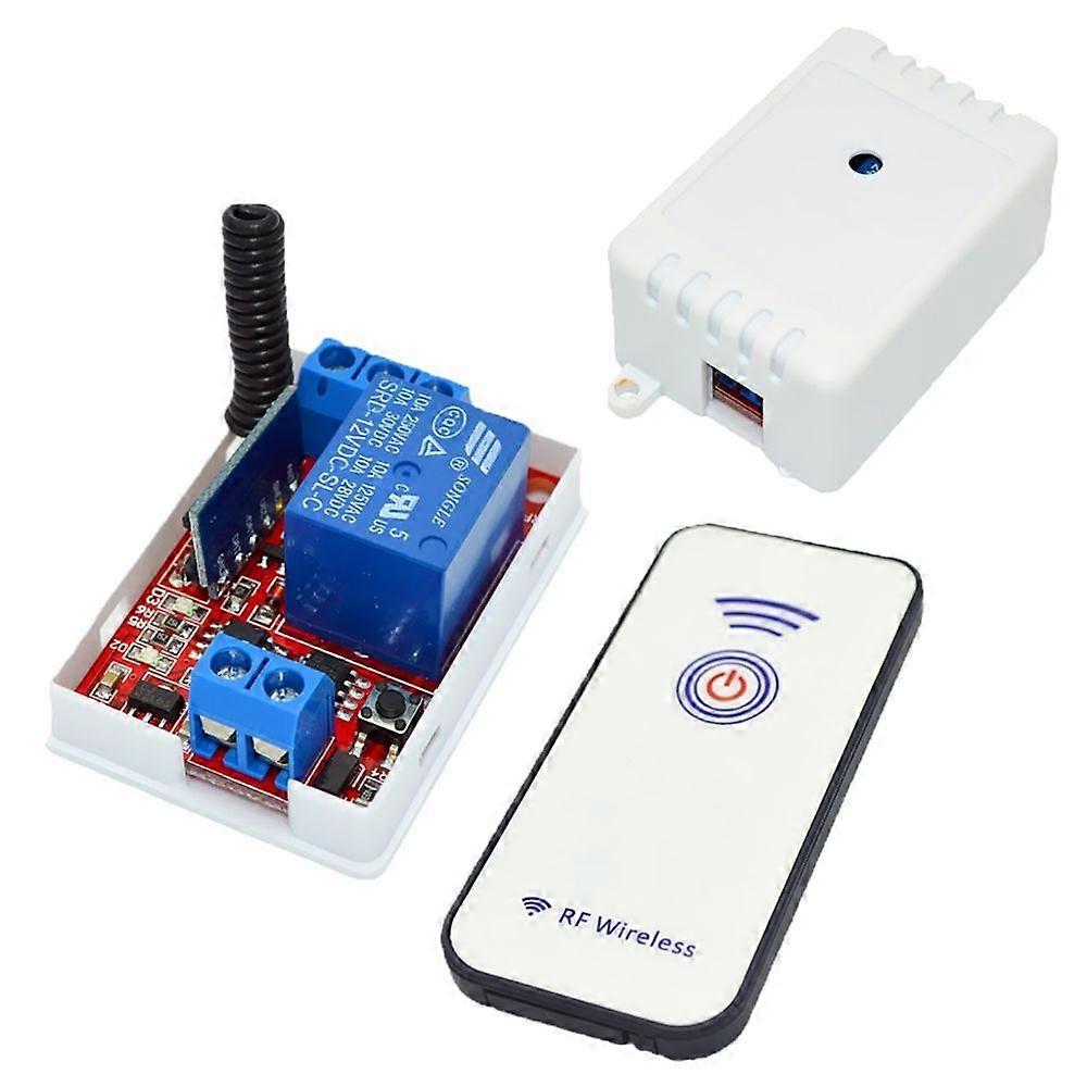 12v 1 channel 433m 1 button rf remote switch + receiver module