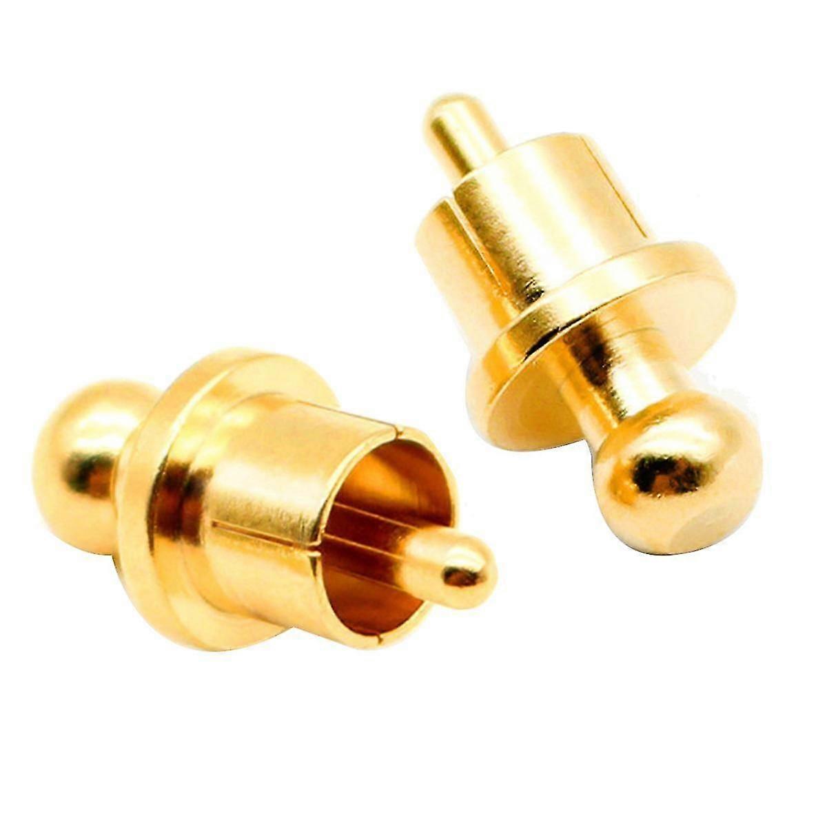 8pcs Socket Cover Cap Gold Plated Rca Cap Plug Short-circuit Socket Phono Connector Shielding Rca S