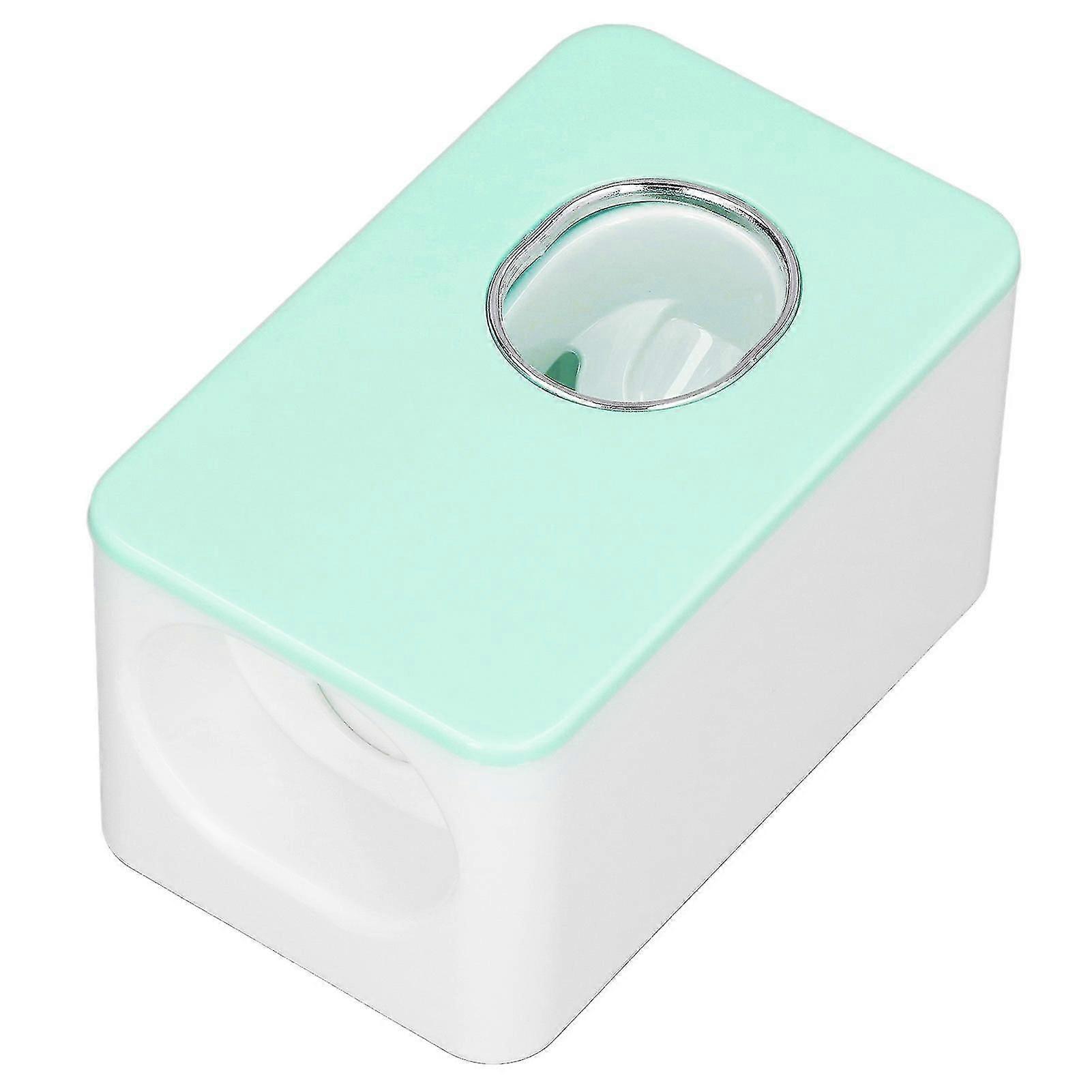 Automatic Toothpaste Dispenser Wall Mounted ABS Green 11.2x7x6cm