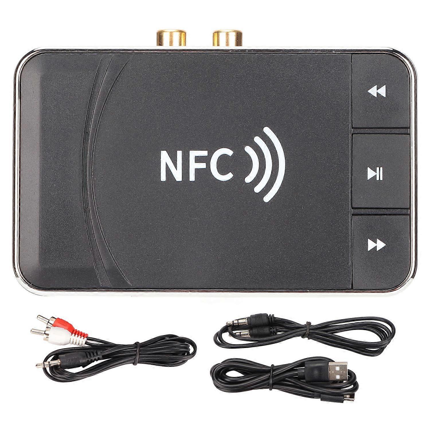 T39 NFC Bluetooth Receiver Transmitter 15m / 49ft Effective Range 2 in 1 NFC Wireless Transceiver