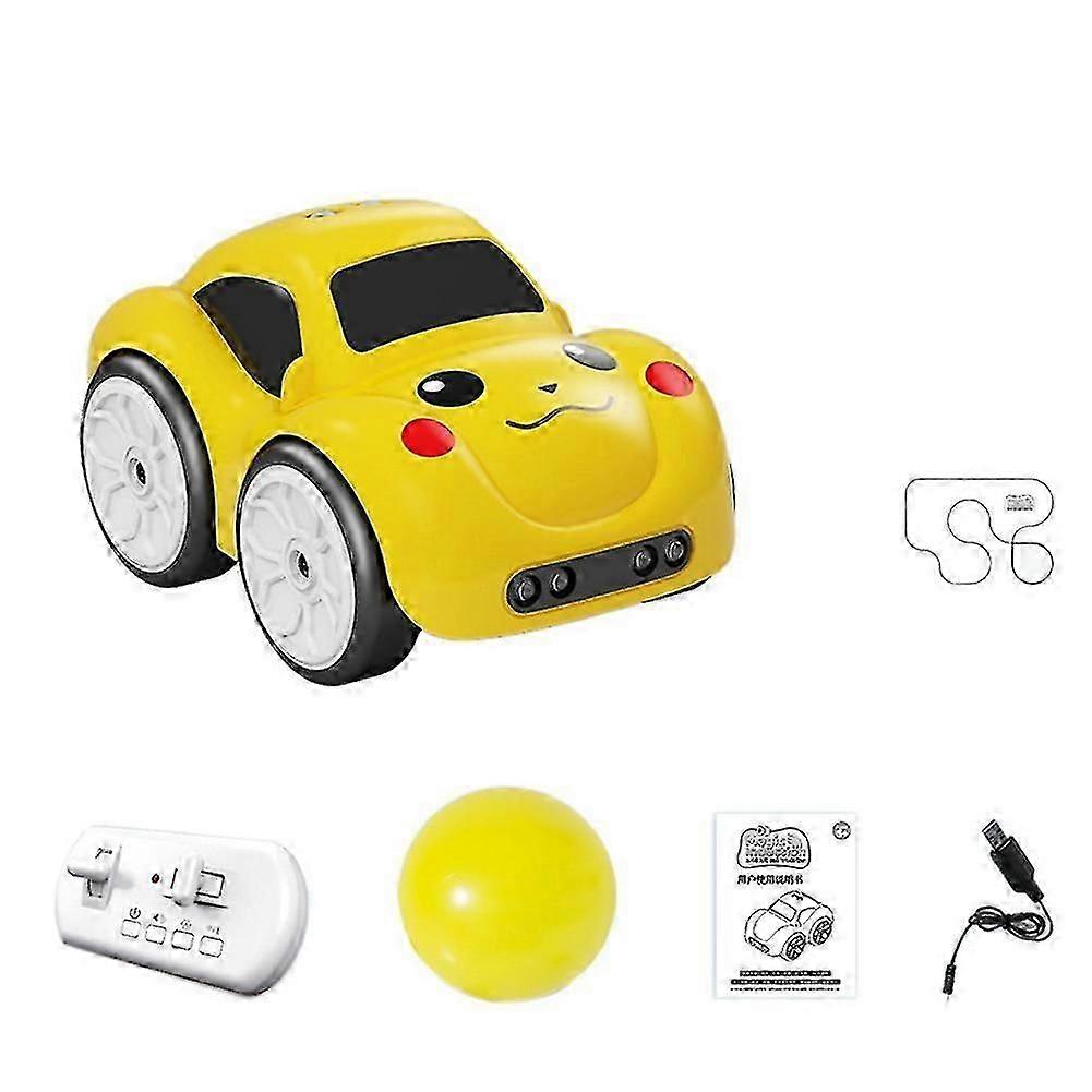 Intelligent Sensor Remote Control Cartoon Mini Radio Controlled Electric RC Car with Music