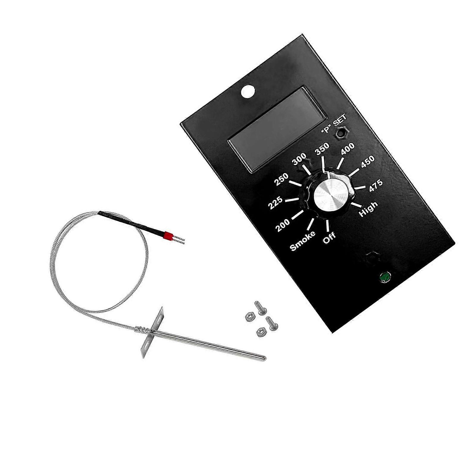 Additional SUS304 Barbecue Temperature Transducer Consistent Pellet Smokers Includes Mounting Hardware Multicolor