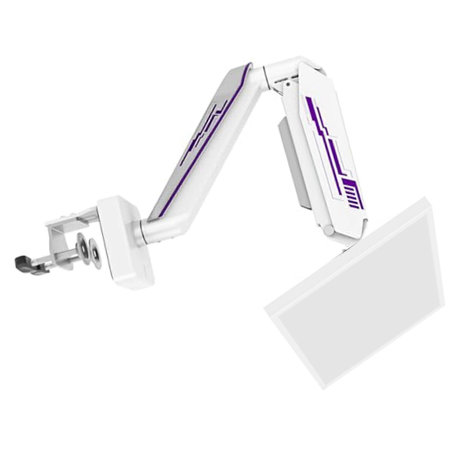 VESA Consistent Lighting Observe Endure Modifiable Arm for 13 49 Foot Displays Air Propelled Spring Mechanism  White