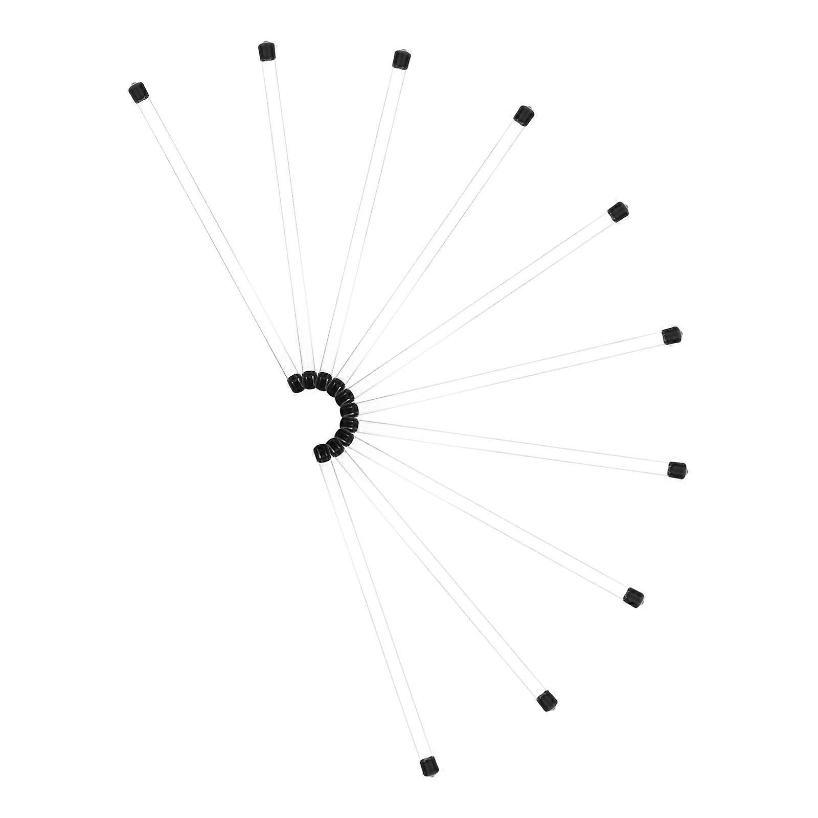 Stick Sample Experiment Tubes for Storage 10Pcs Clear Plastic Containers