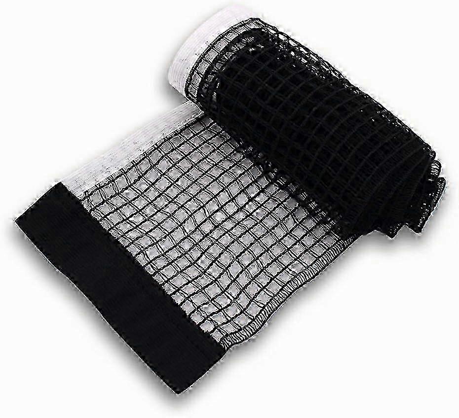 5-piece professional table tennis net set, single net without stand, nylon net/table tennis ball replacement accessories, 180 * 14 cm - blac