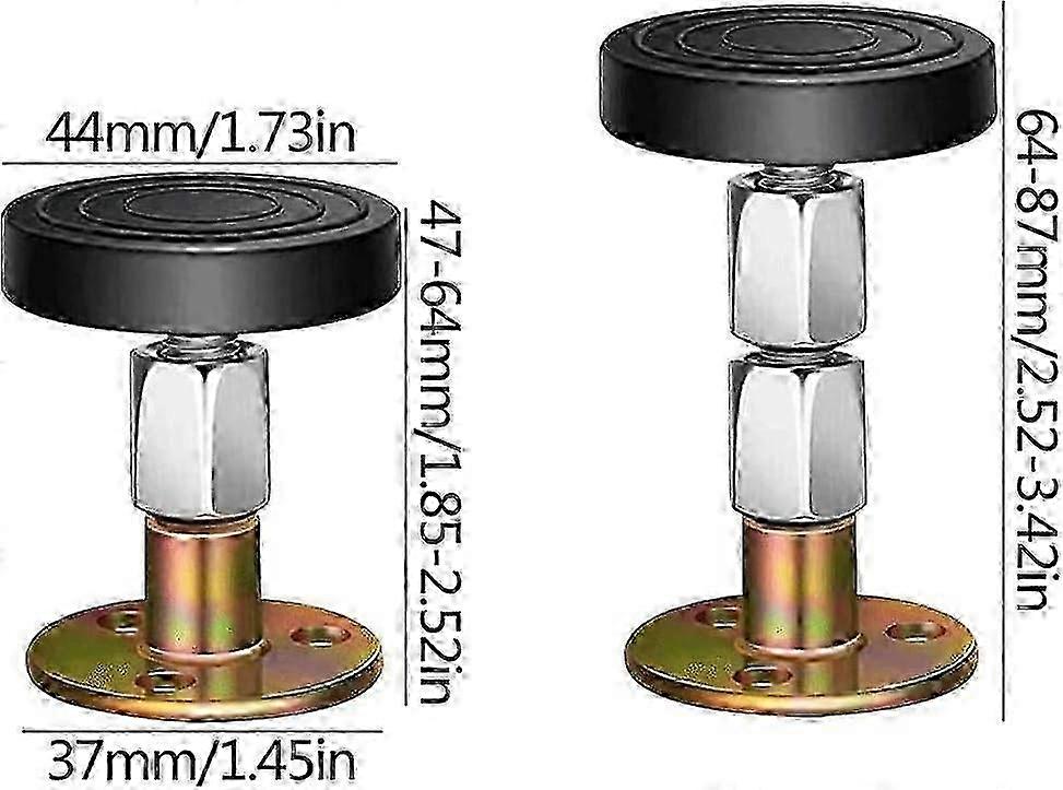 Adjustable Threaded Bed Frame, Tianher 6 Pieces Adjustable Threaded Bed Frame Anti Shake