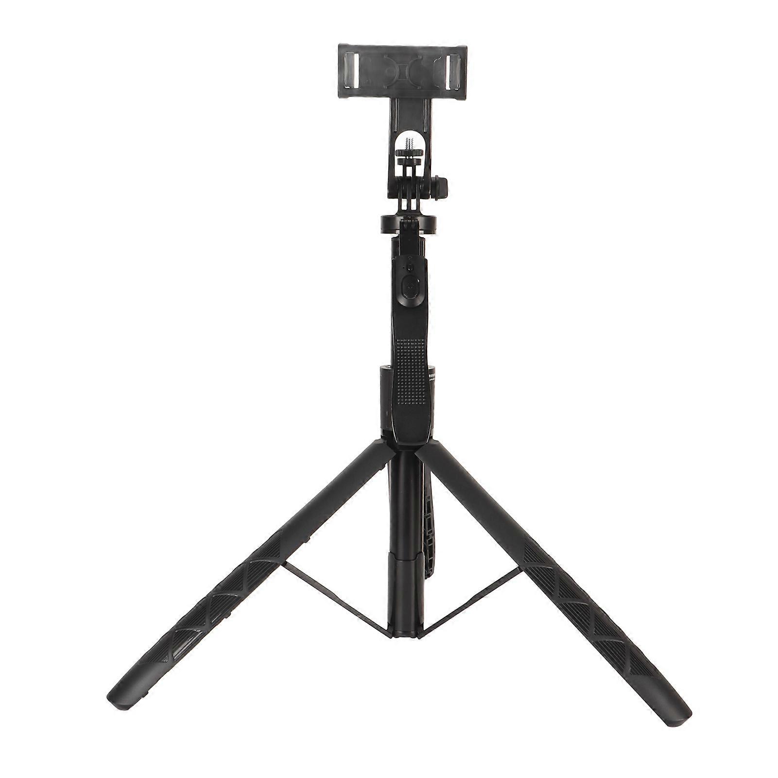 60 Inch Selfie Stick Tripod 360 Degree Rotation Extendable Cell Phone Tripod Stand with Detachable Wireless Remote for Video Recording Live Streaming