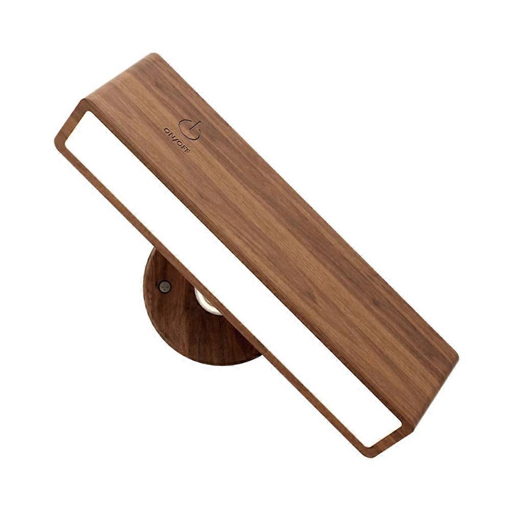 Rechargeable Bedroom Wall Light Dimmable Wood Wall Light