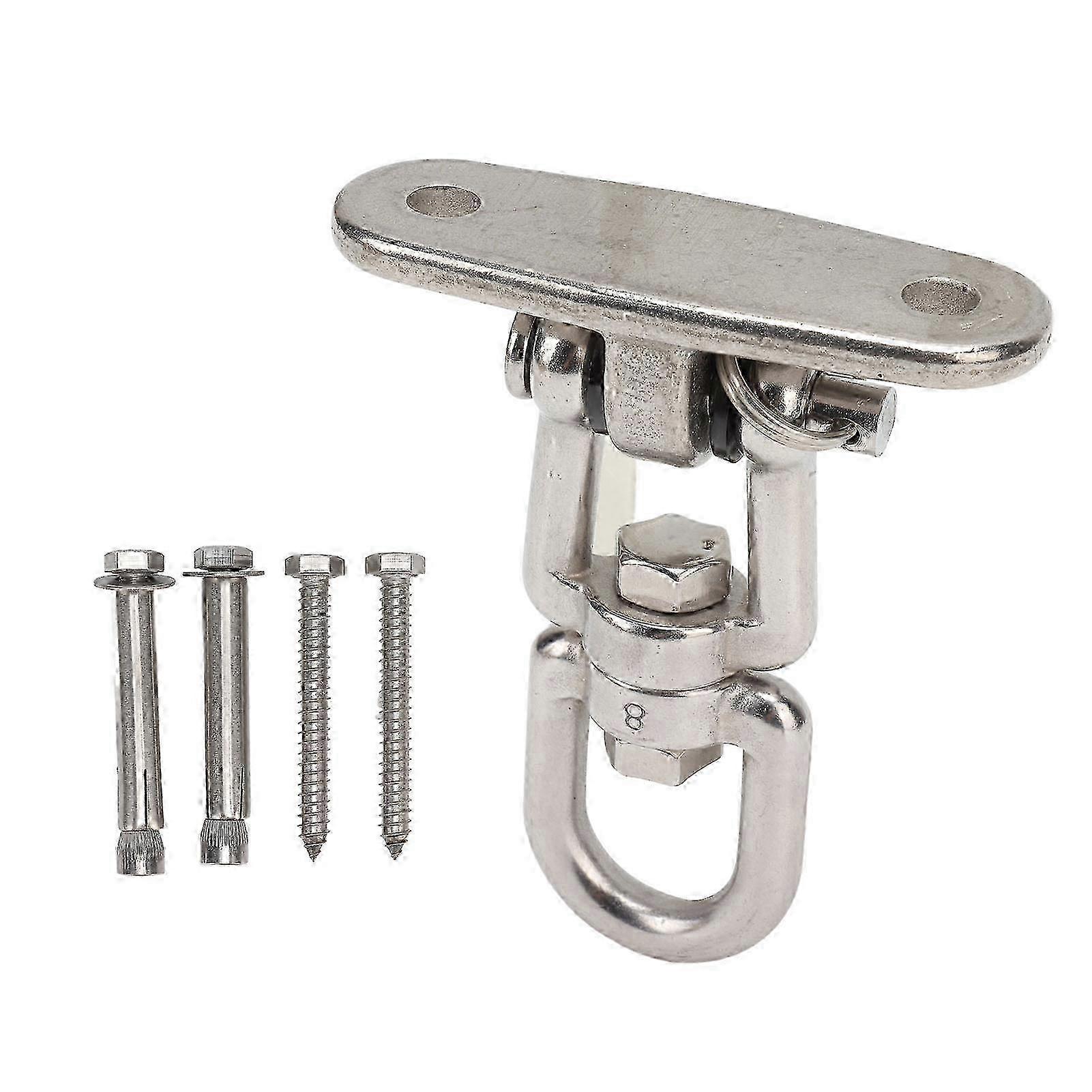 Hammock Hanging Kit Hardware 360 Degree Rotate Swing Hanger Hook for Ceiling Cha 25-26