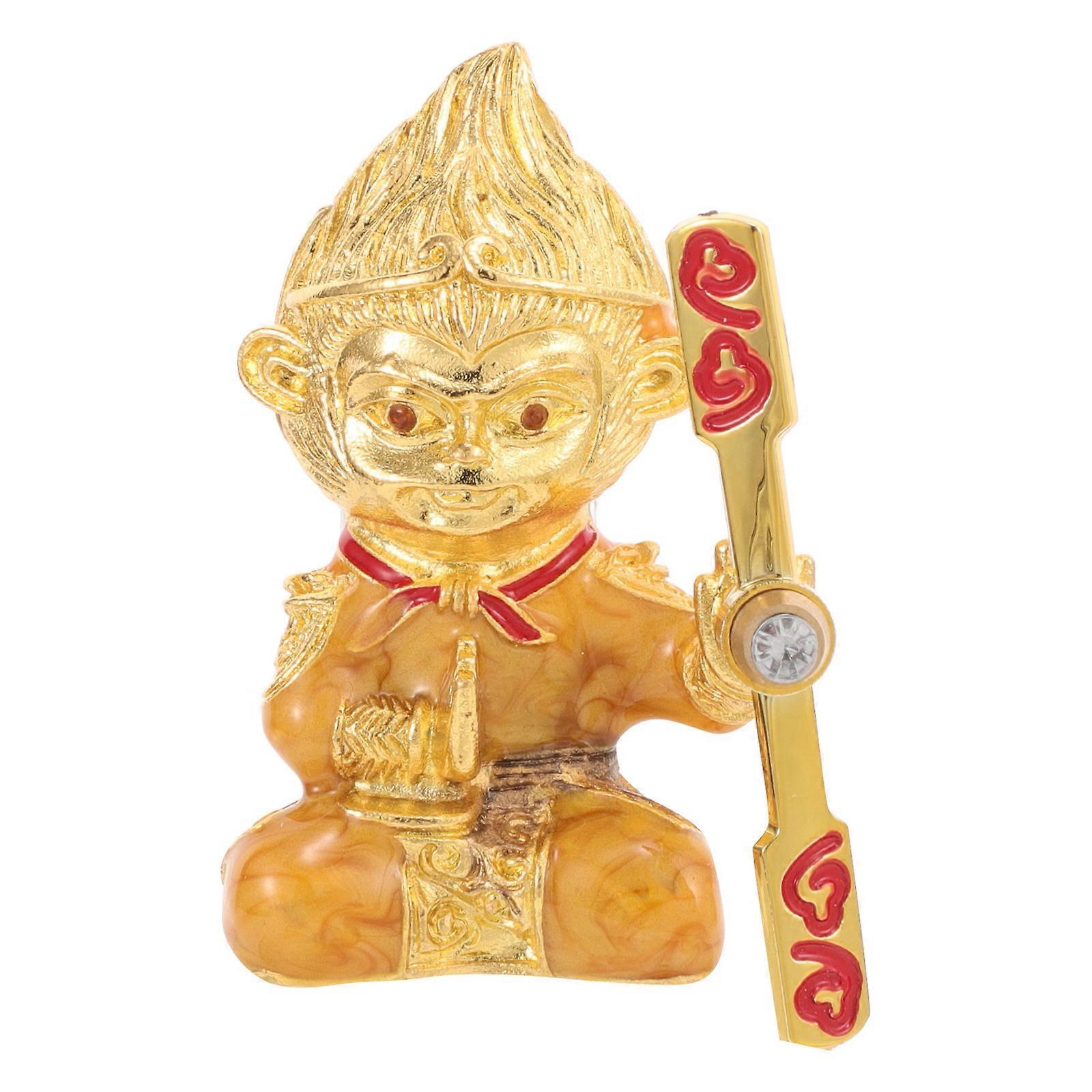 Sun Wukong Car Air Freshener Diffuser Vent Clip for Aromatherapy with Monkey Design