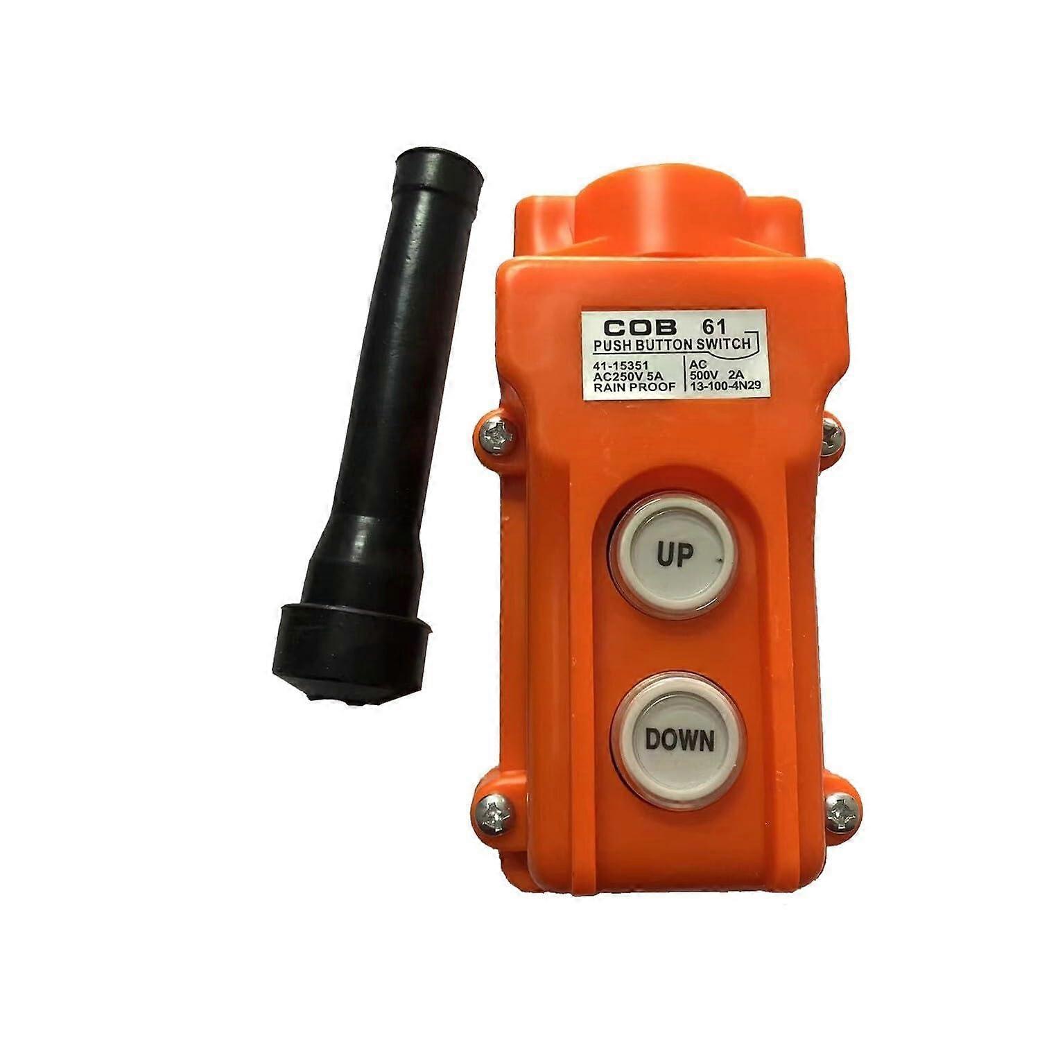 10pcs Push Button Switch for Crane Pendant Control Station Hoist Up Down Operation