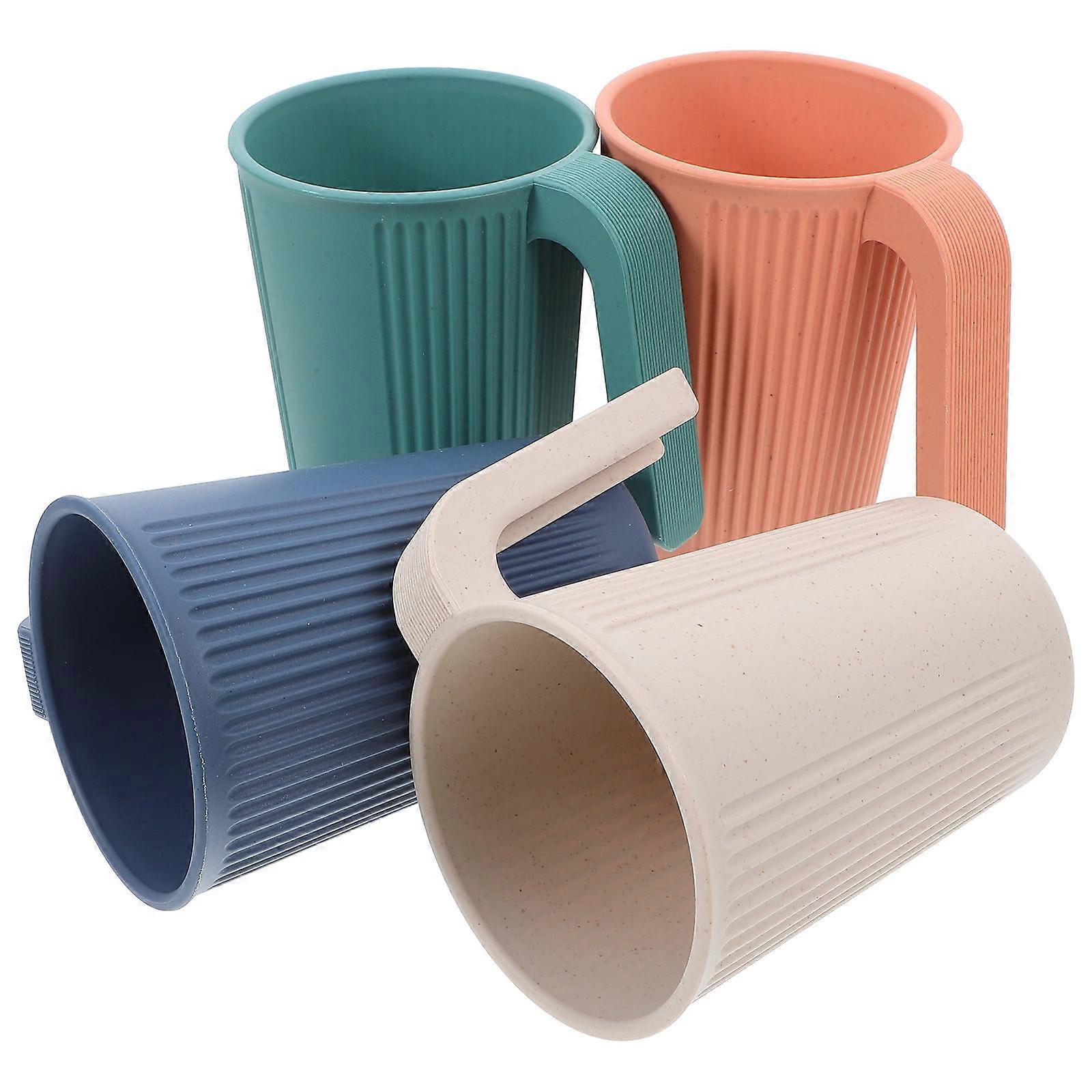 Reusable Cups Drinking Cup 4Pcs Cup Sets for Kitchen