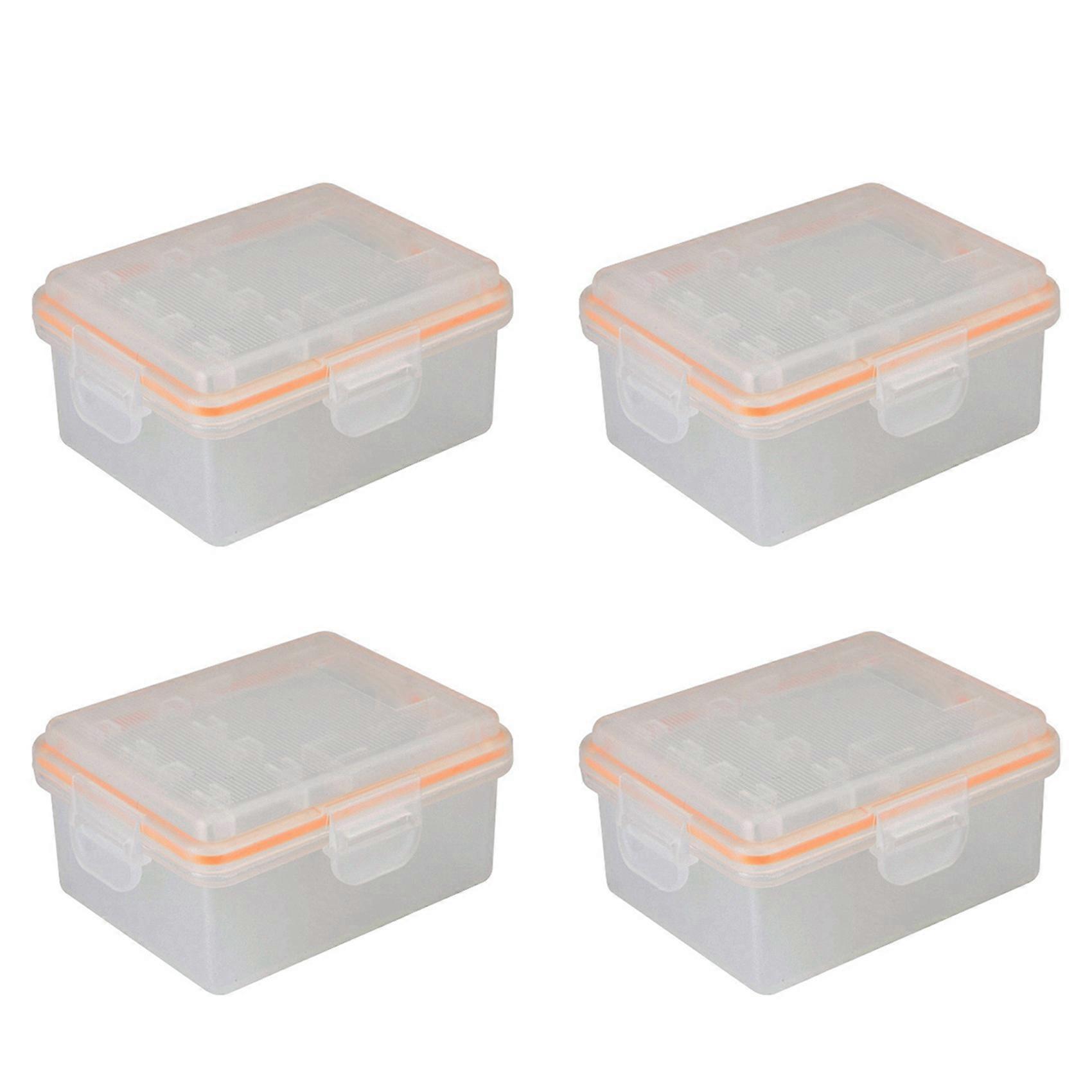 4X for Sony ILCE-9 A7M3 A7R3 A9 7RM3 Camera NPFZ100 Battery Plastic Holder Case Battery Storage Box