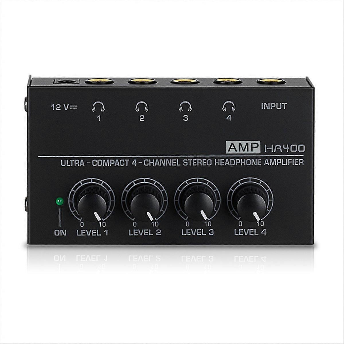 HA400 Mini Amplifier Headphone Amplifier Earphone Amplifier EU Plug