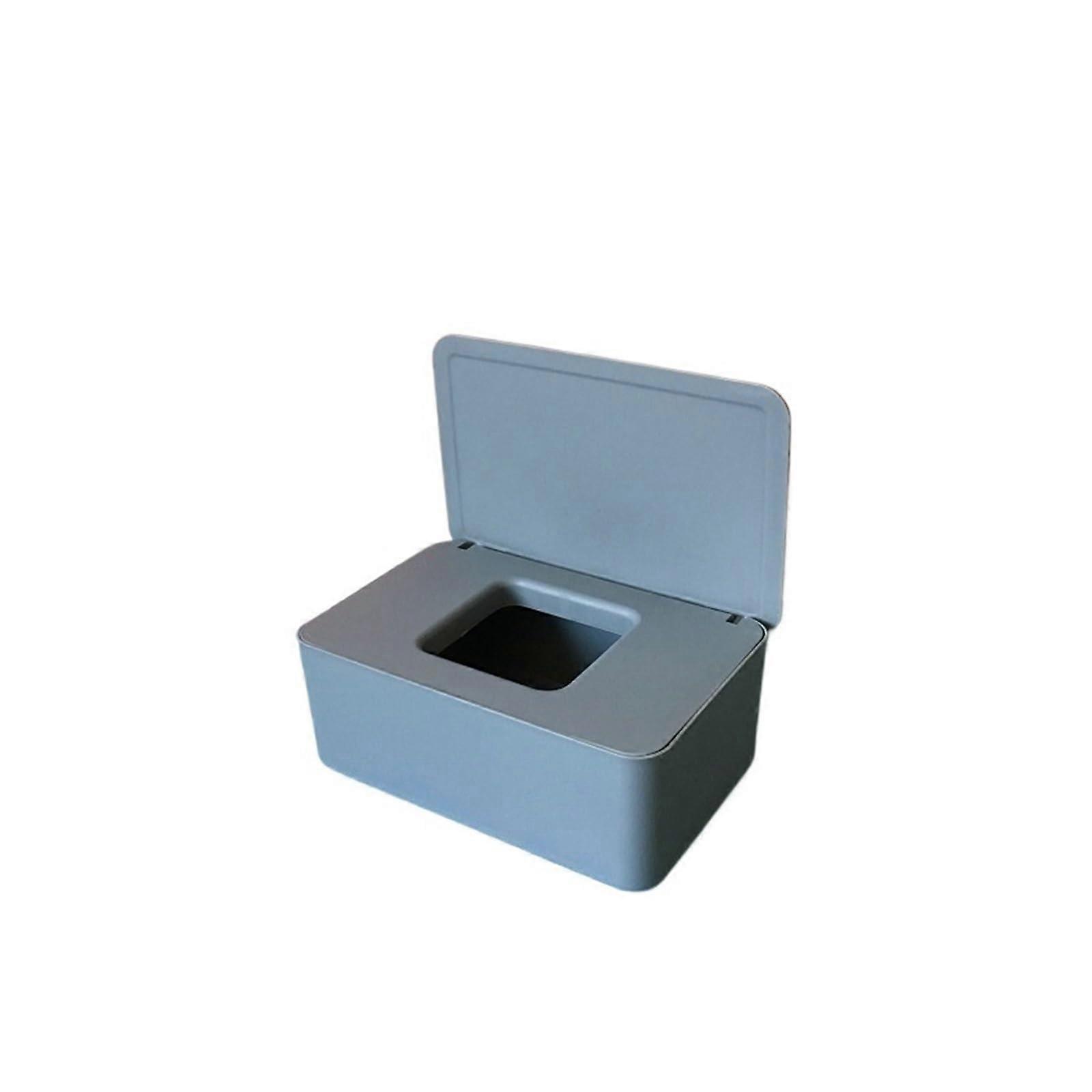 Acrylic Tissue Box Holder with OneHanded Easy Pull, Stylish Clear Design for Home and Office