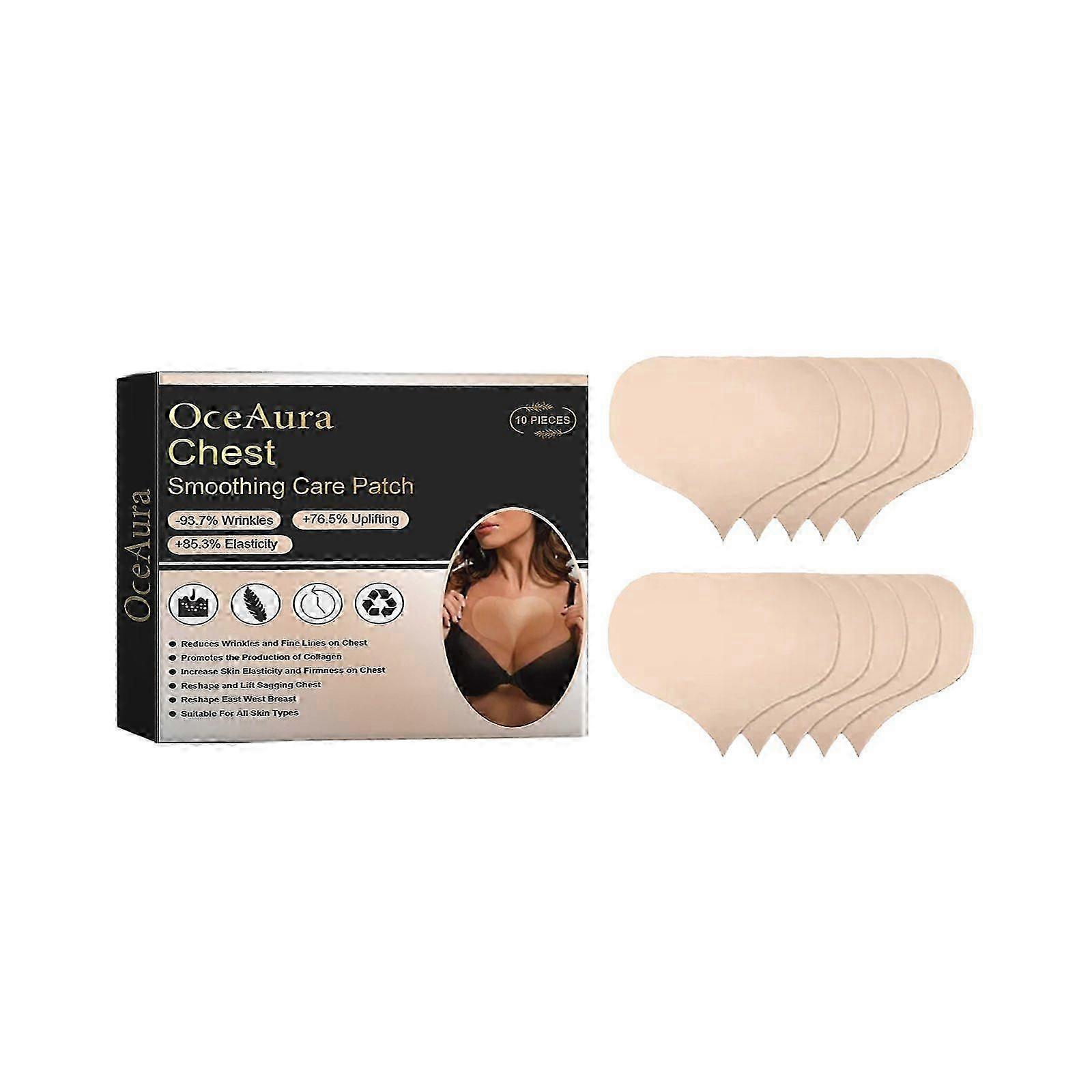 Revitalize  Firm Your Chest with AntiWrinkle Breast Patches  Deep Hydration, Collagen  Coffee Extract for Youthful, Elastic Skin, Reduces Aging Sig