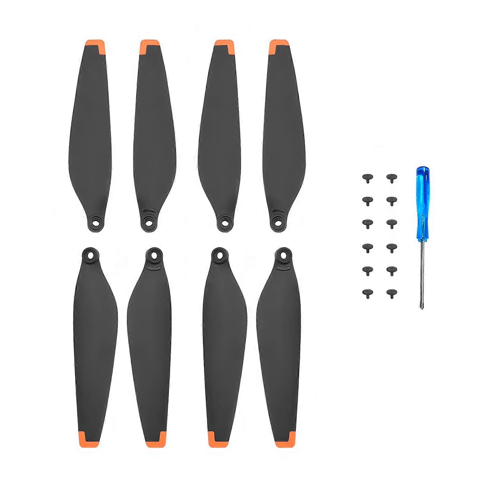 Low Noise Durable Propeller Set with Screws for Stable Flight for DJI Mini 4 Pro and Mini 3 Pro