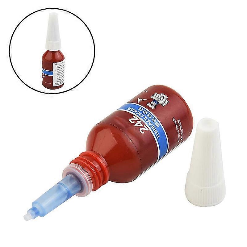 10ml Blue Threadlocker 242 Medium Strength Anaerobic Glue Anti-loose Screw Glue For M6-M20 Thread