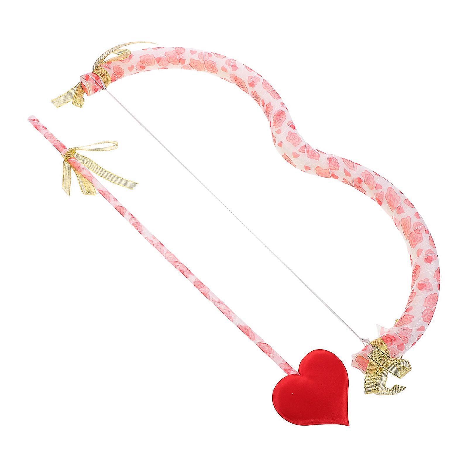 Valentine Cupid Costume Bow and Arrow Set for Masquerade Party Props