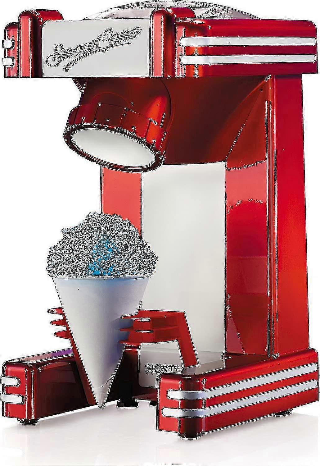 Nostalgia Rsm702 Retro Single Snow Cone Maker, Red Retro Red