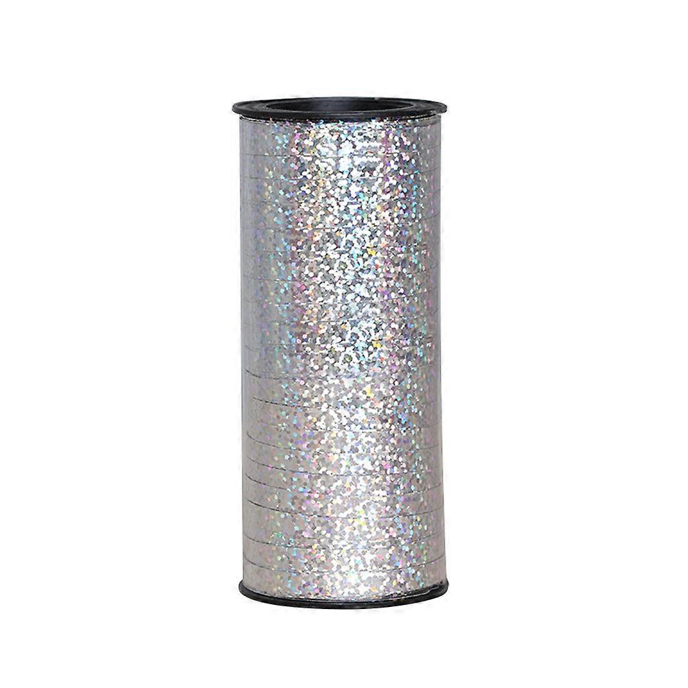 Curling Ribbon Rolls Ribbon for Balloons for Tieing 3Pcs Metallic Silver