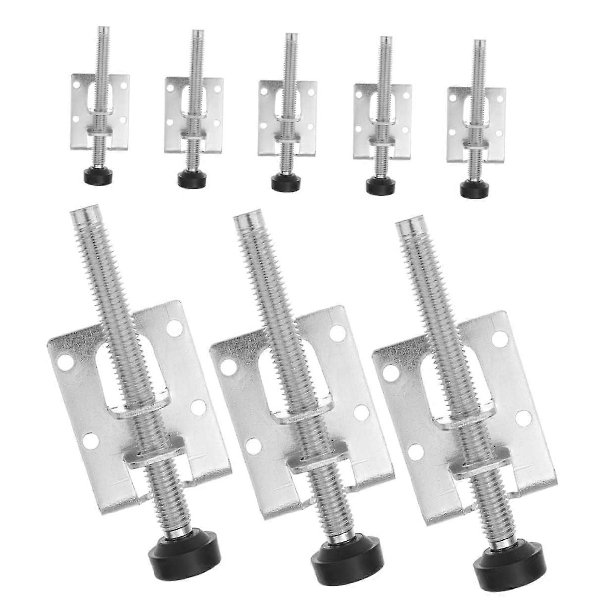 8pcs Adjustable Furniture Leveling Feet with NonSlip Pads for Cabinets Tables and Workbenches