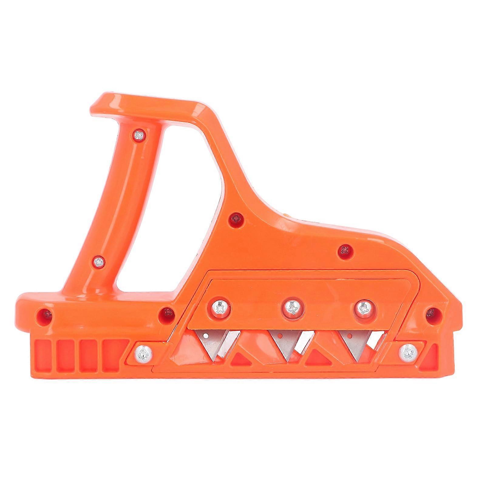 Drywall Chamfer Tool 45° 60° Precision Cutter with 10 Blades for Gypsum and Woodworking