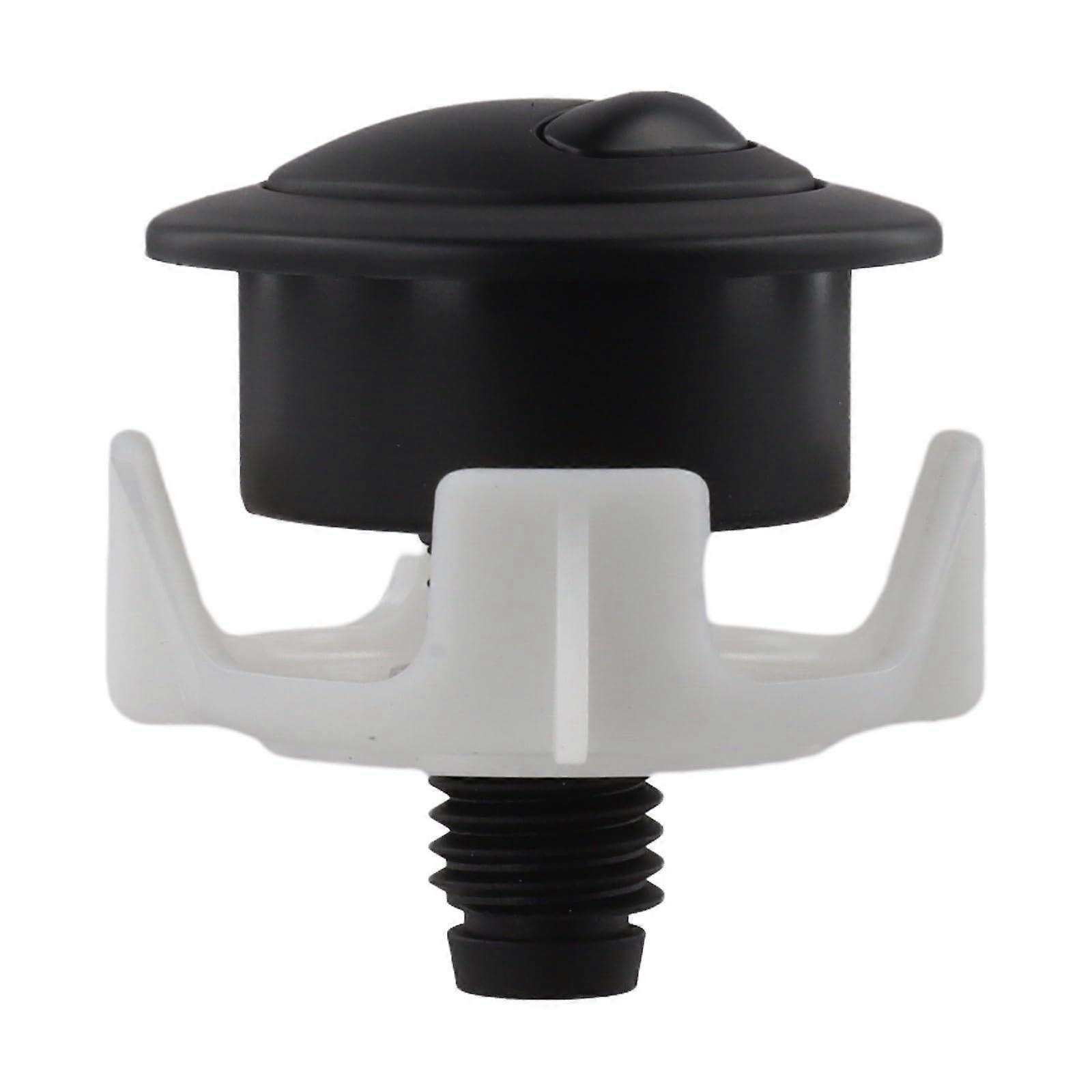 Toilet Flush Button Replacement for Optima50 Dual Flush Matte Black Easy DIY Installation 54x37mm