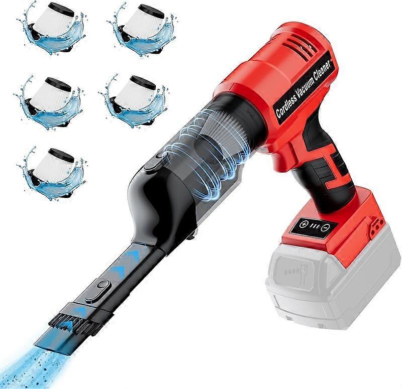 Cordless Handheld Vacuum for Milwaukee 18V Battery 240W Powerful Car Vacuum with Brushless Motor 3-Speed Portable Vacuum Cleaner for Home Office Car