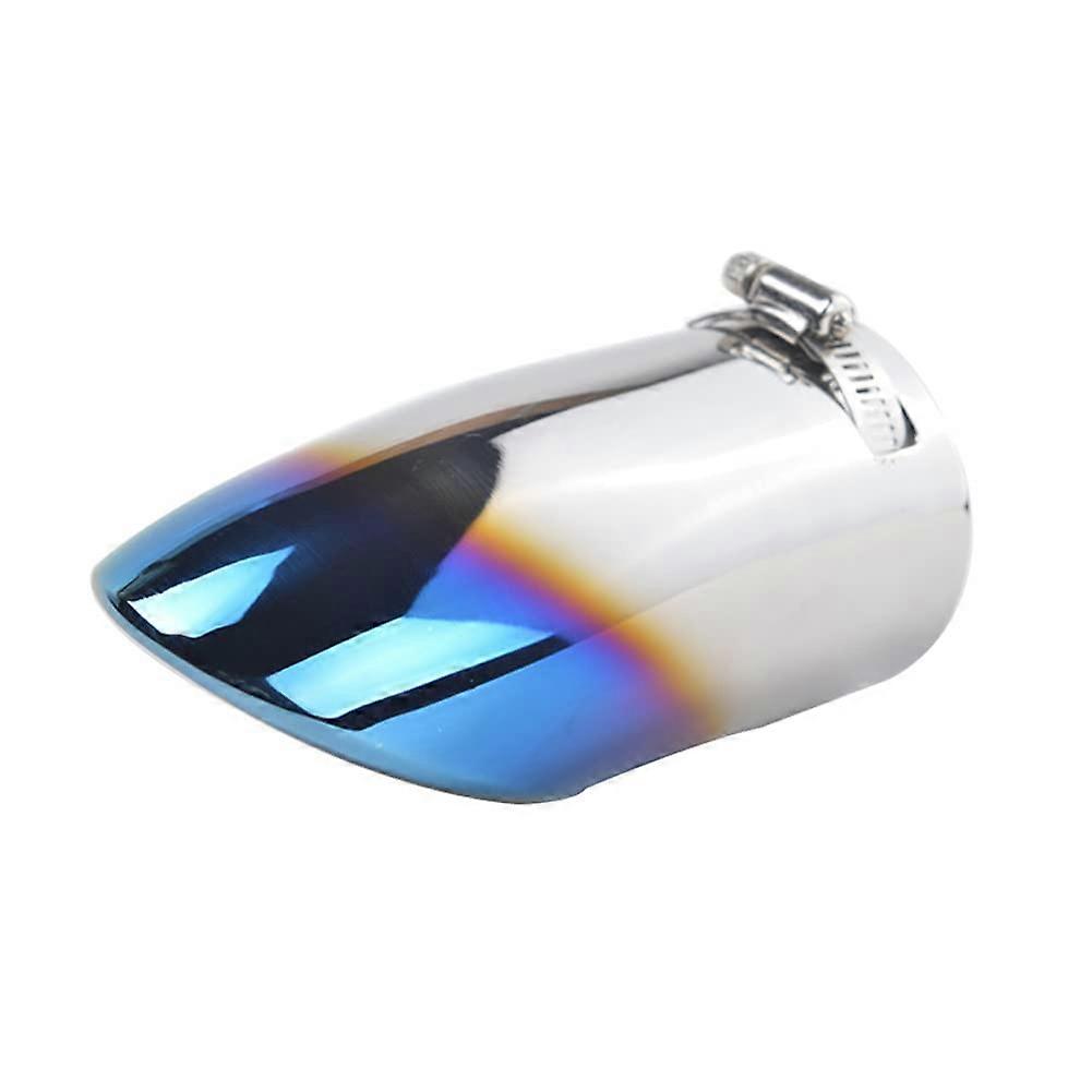 Universal Car Exhaust Tip 76mm Stainless Steel Tailpipe RustResistant Easy Installation