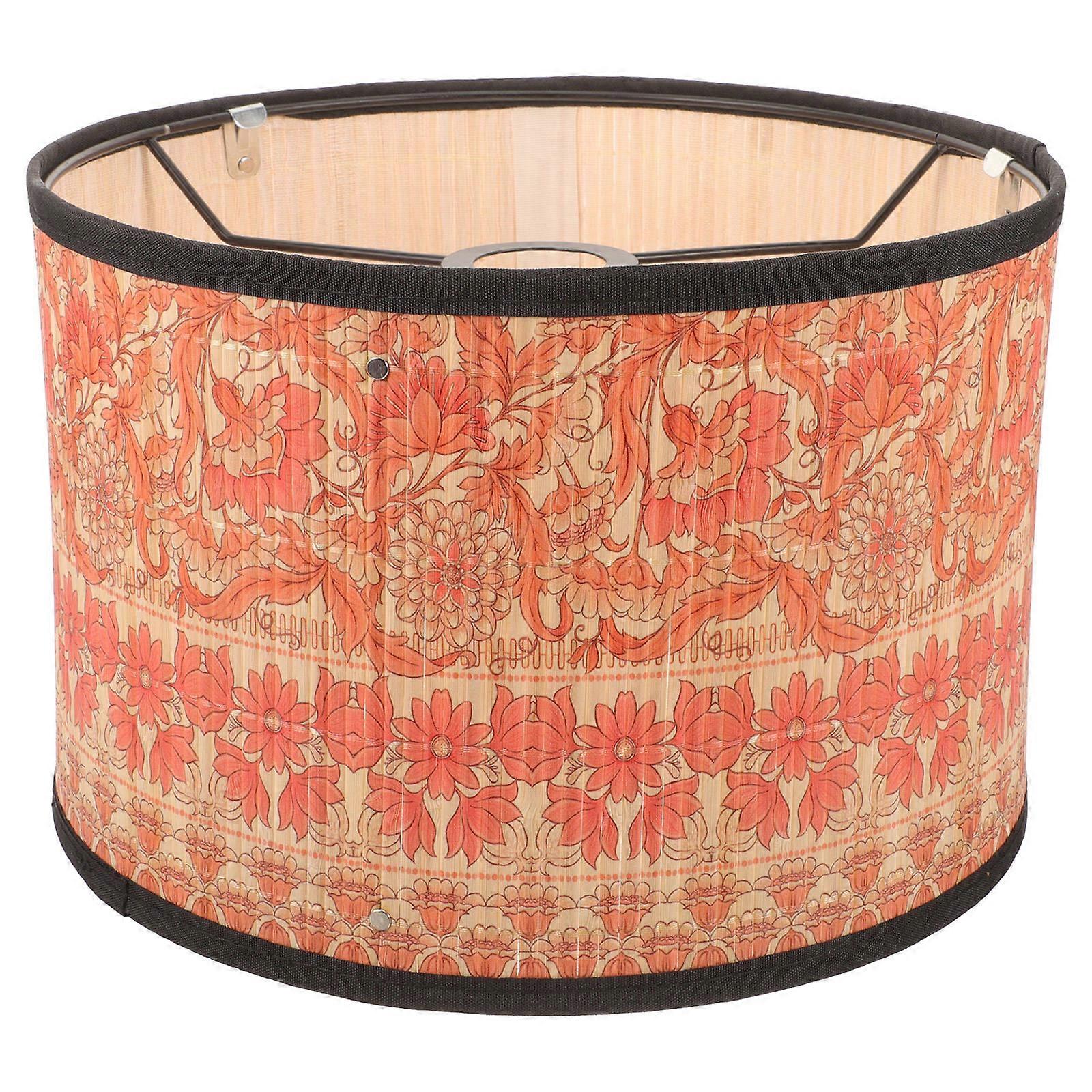 3Pcs Bamboo Ceiling Lamp Diffusion Accessory Square Shape For Dining Room Gift Giving