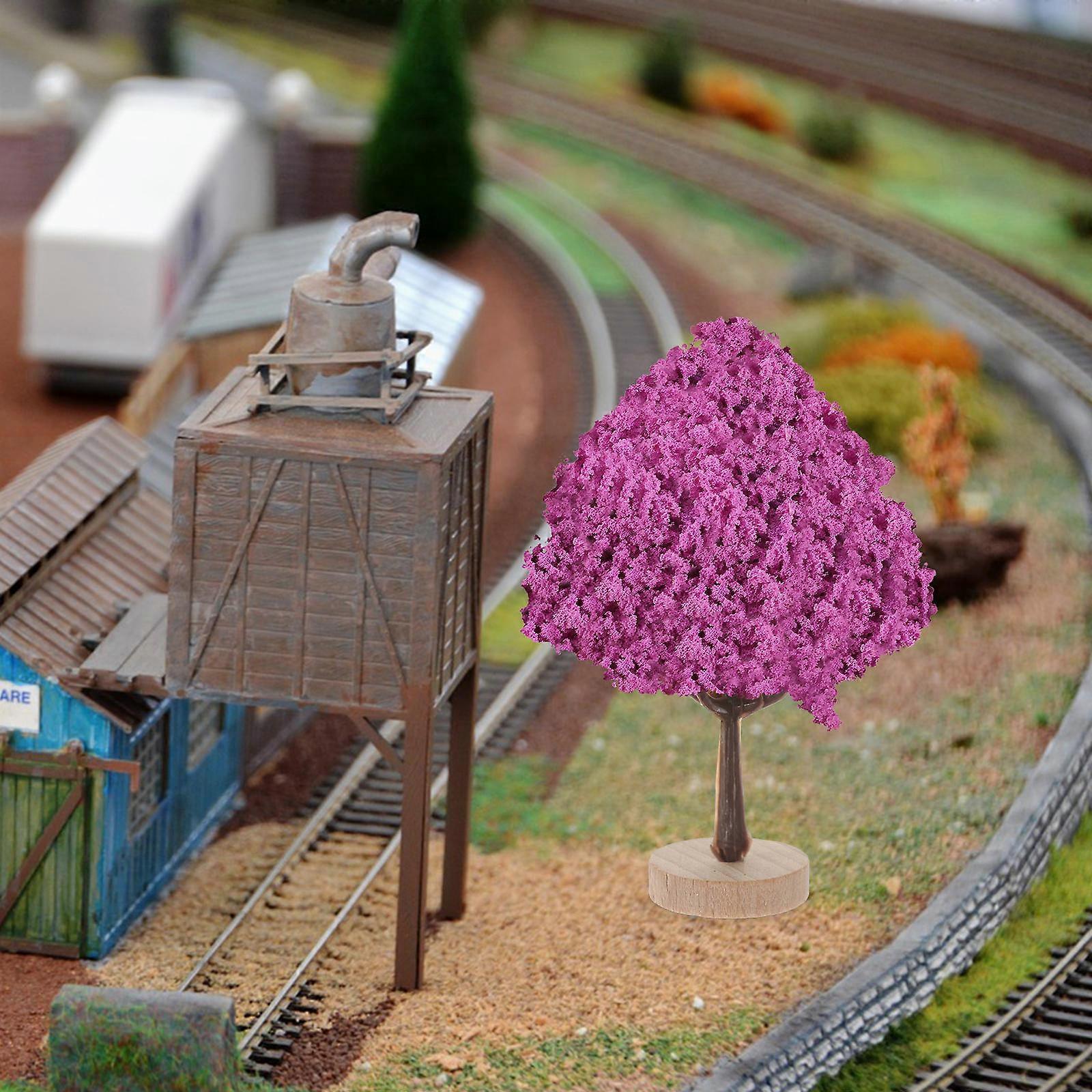 Purple Sponge Tree Powder Landscape Basing Material for Decor 1 Bottle