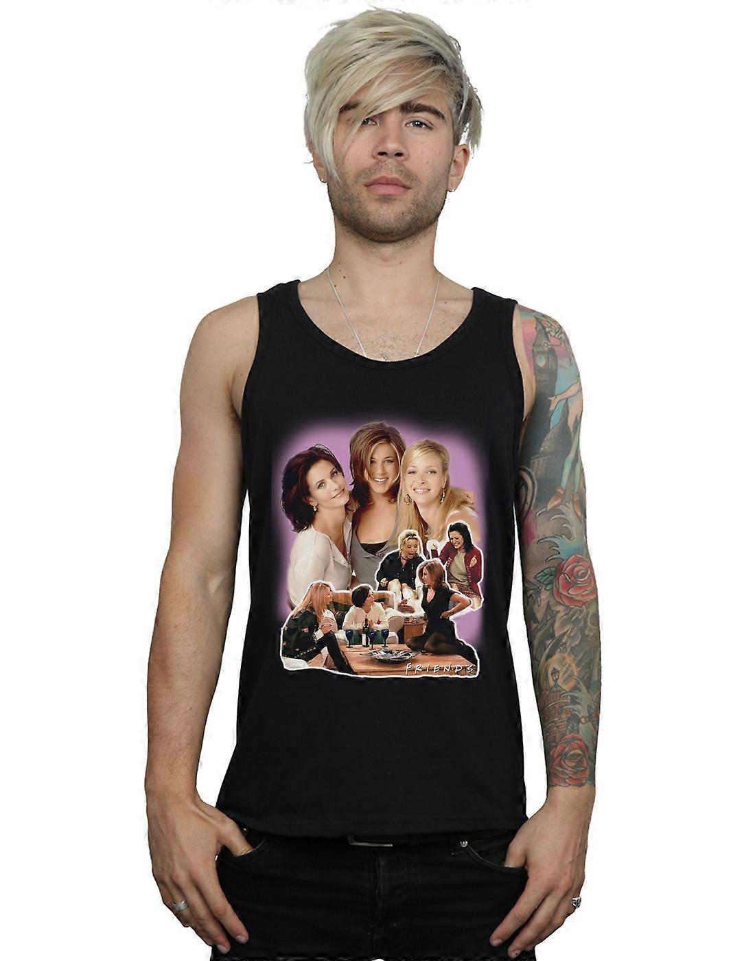 Freunde Männer's Mädchen Collage Weste