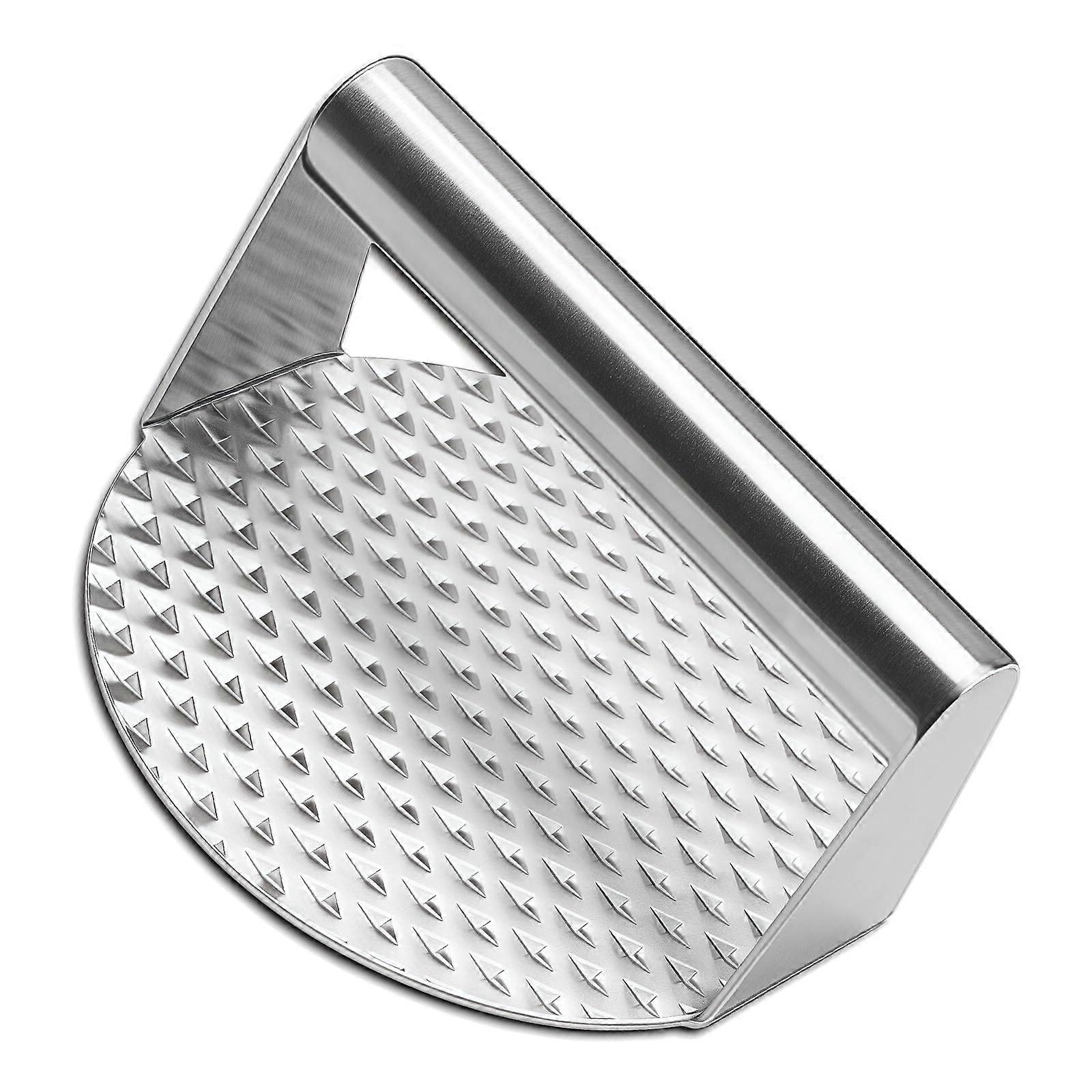 Stainless Steel Burger Press with Ergonomic Handle, Easy Clean, Rust Resistant Patty Maker Tool