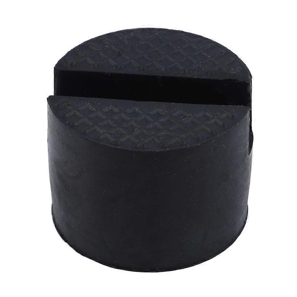 Car Jack Pad Rubber Adapter with Grooved Design for Vehicle Underside Protection and Stability