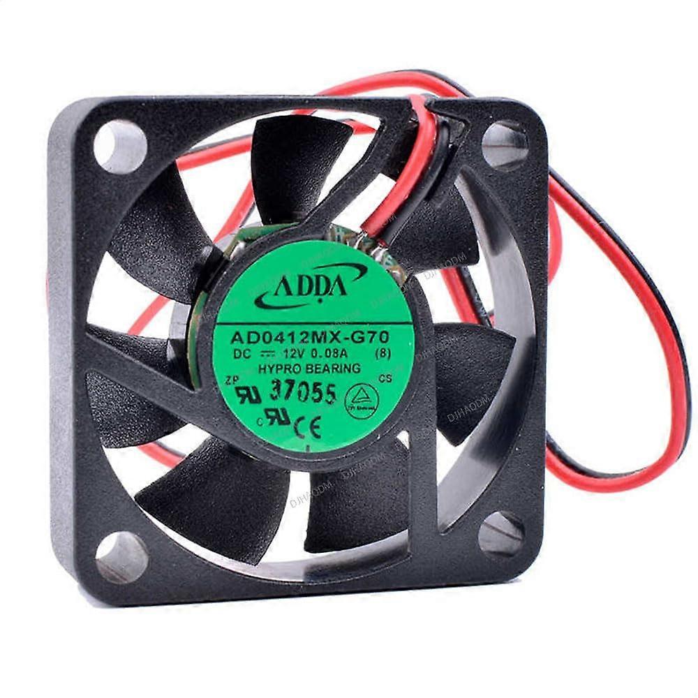 AD0412MXG70 40mm 12V Computer Cooling Fan, Low Noise Compact Replacement