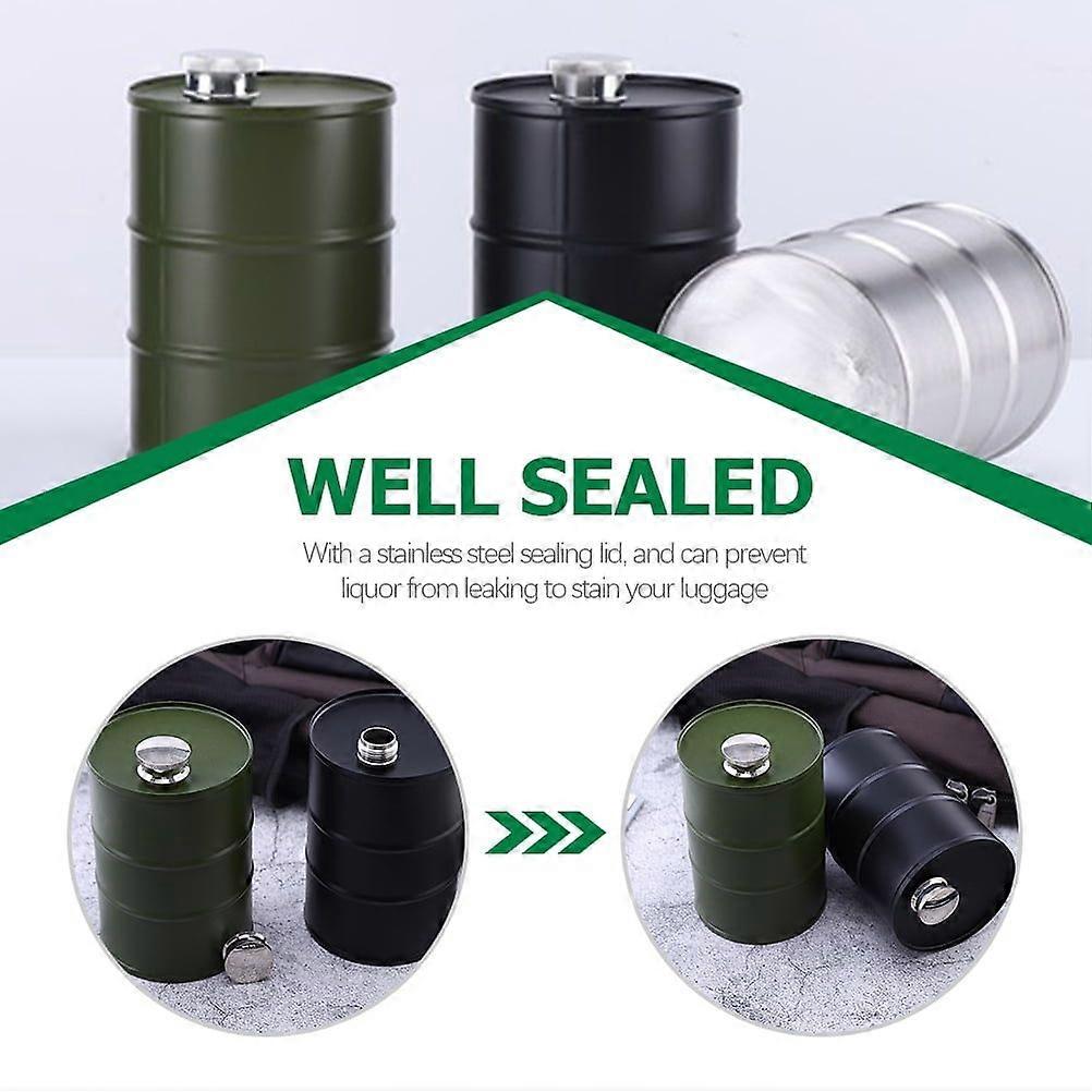 Gasoline Barrel Wine Jug Professional Container Stainless Steel Camping