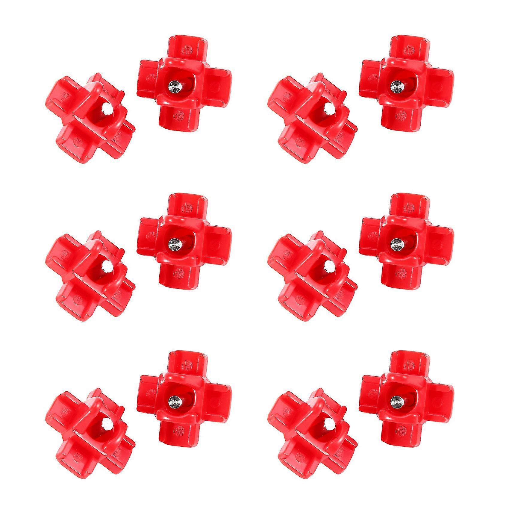 12 Pack - Horizontal Side Mount Automatic Poultry Nipples - Clean Drinker Waterer For Chicken Or Quail