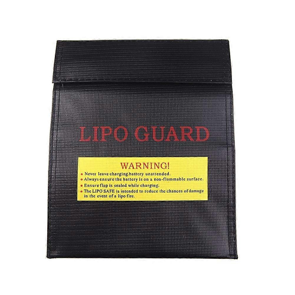 LiPo Battery Safety Bag Fireproof ExplosionProof Pouch for RC Batteries and Valuable Documents
