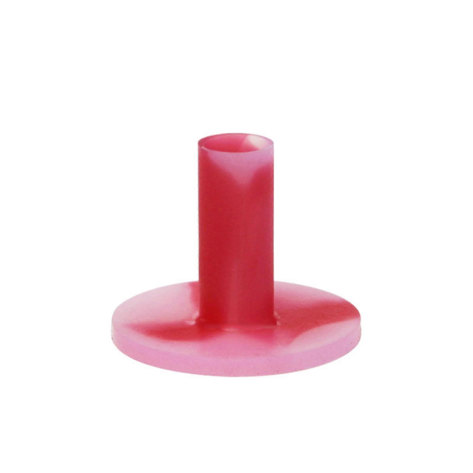Golf Practice Tees with Stable Wide Base, Durable Rubber Golf Tees for Driving Range and Mats