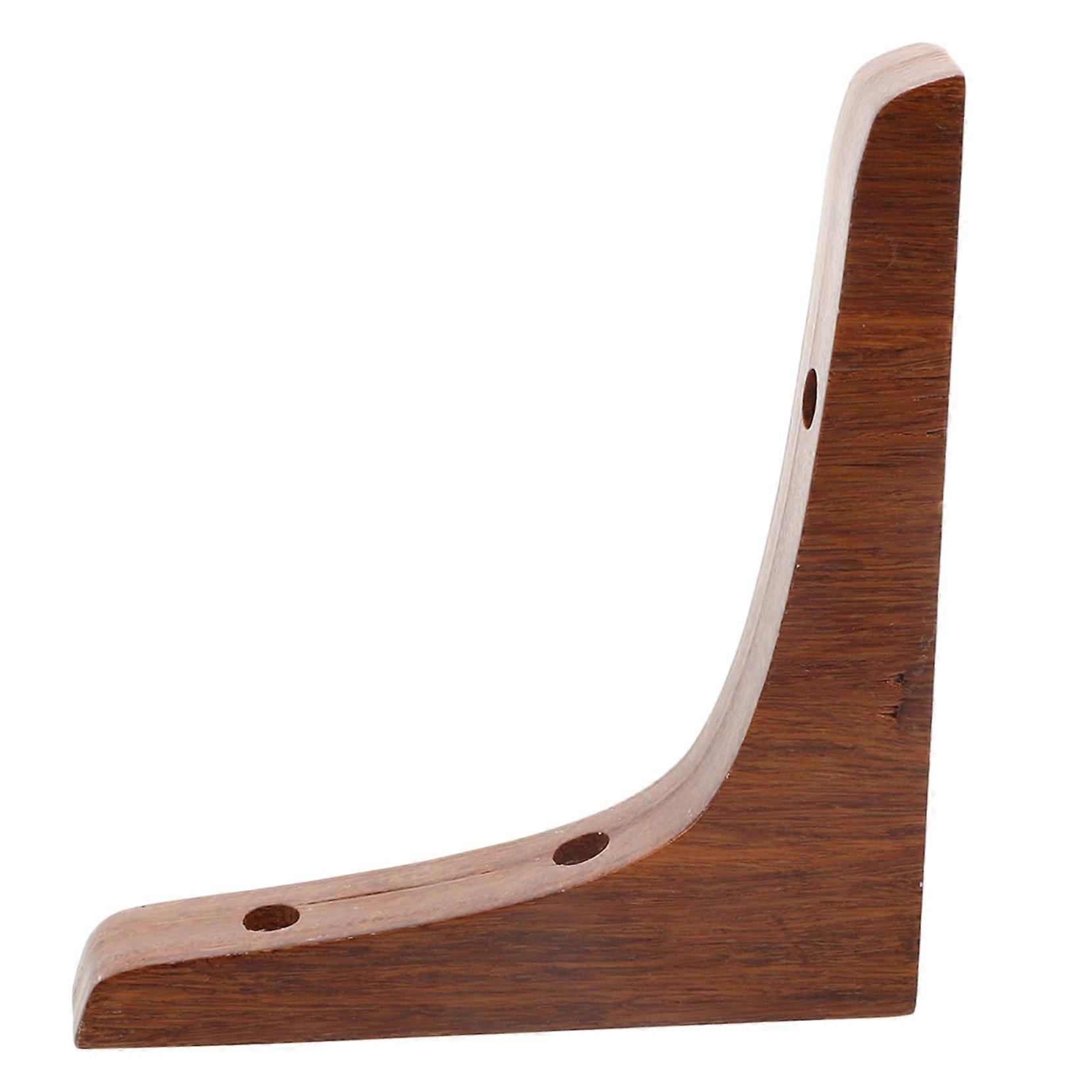 Sturdy Bamboo Floating Shelf Bracket with Concealed Design for SpaceSaving Wall Storage
